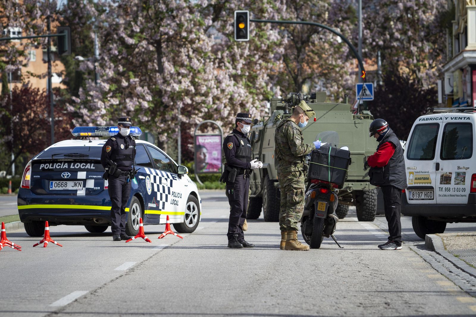 La Legión se despliega hoy en Granada para controlar el coronavirus