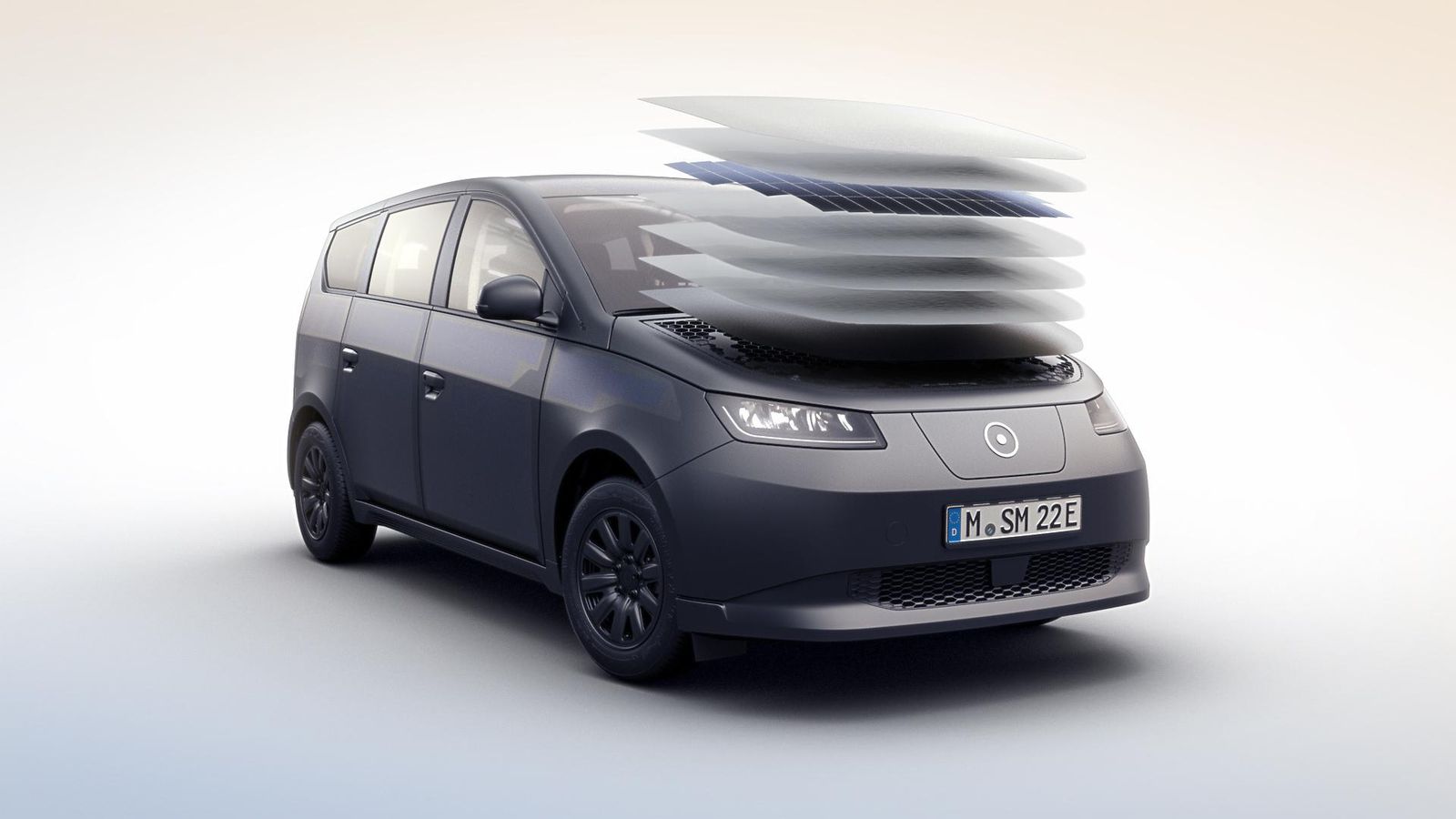 Todas las superficies de la carrocería del Sion tienen pequeñas celdas solares que producen electricidad.