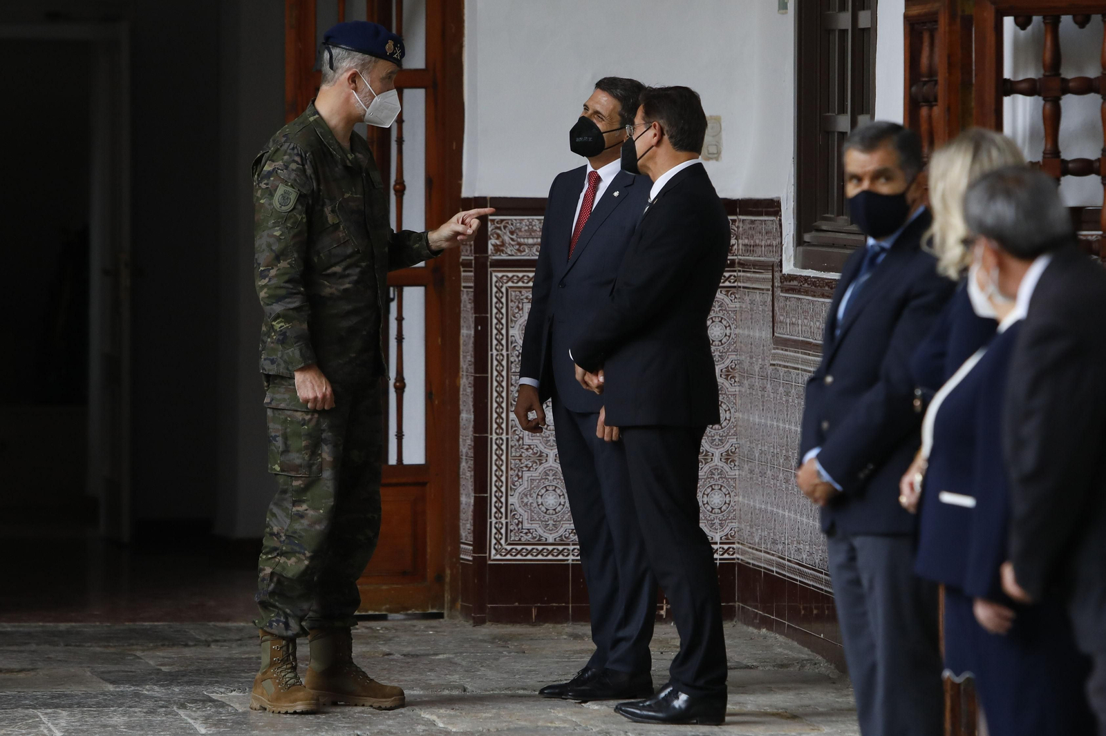 Fotos: el Rey Felipe VI visita el Madoc de Granada