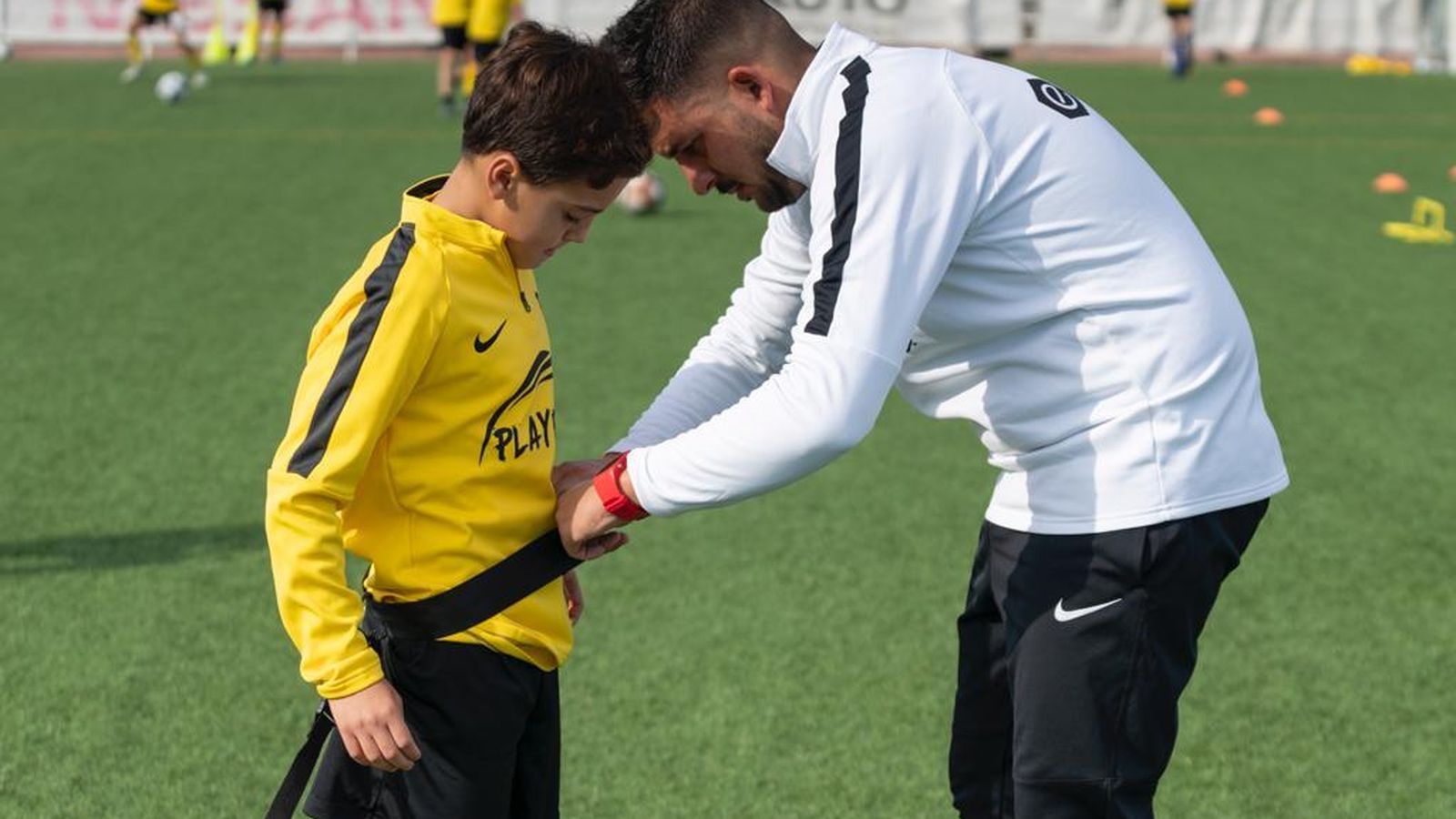 Alejandro Torilo durante una sesión de entrenamiento individualizada.