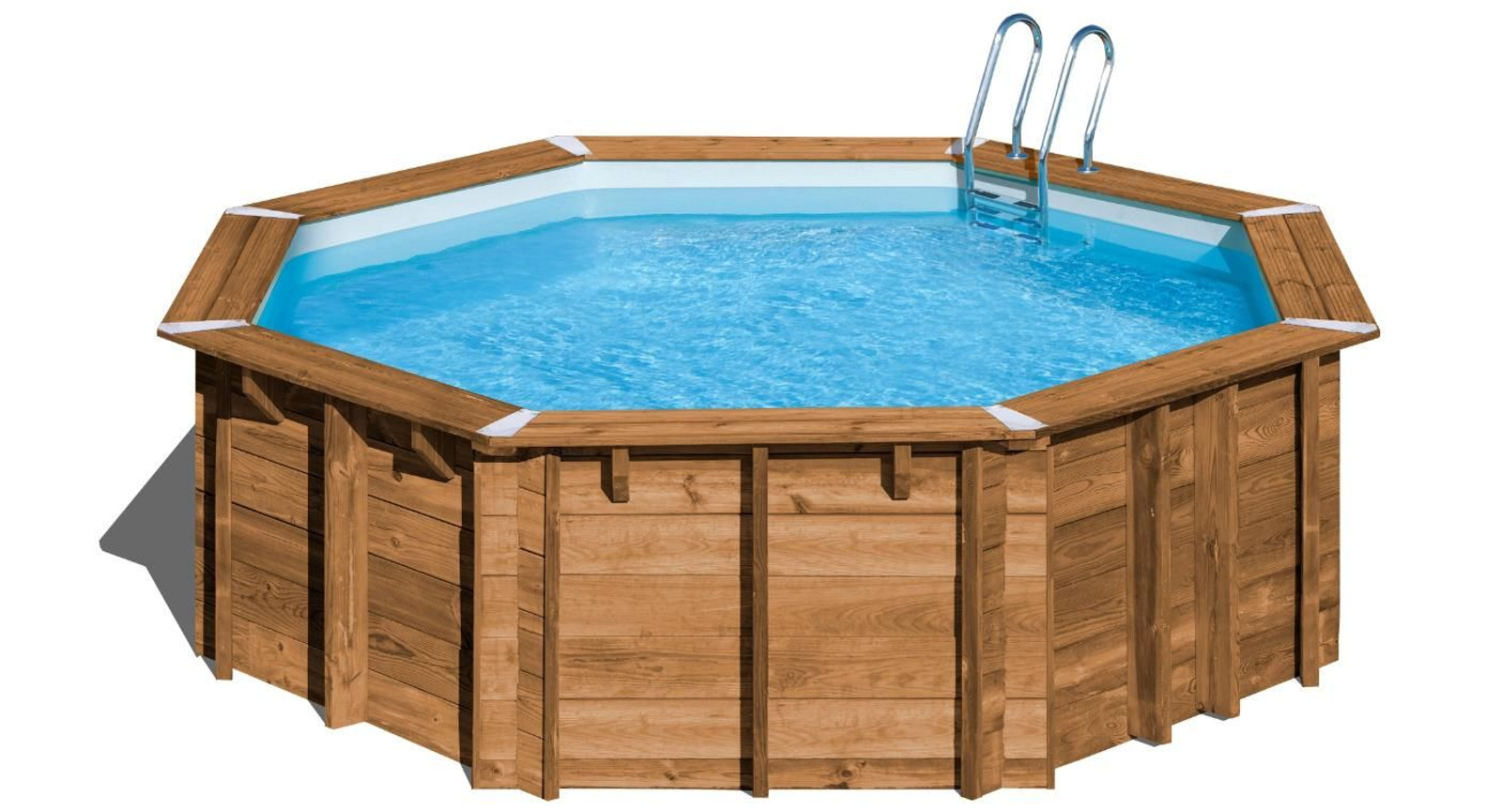 Piscina de madera redonda GRE Piscina de madera redonda GRE