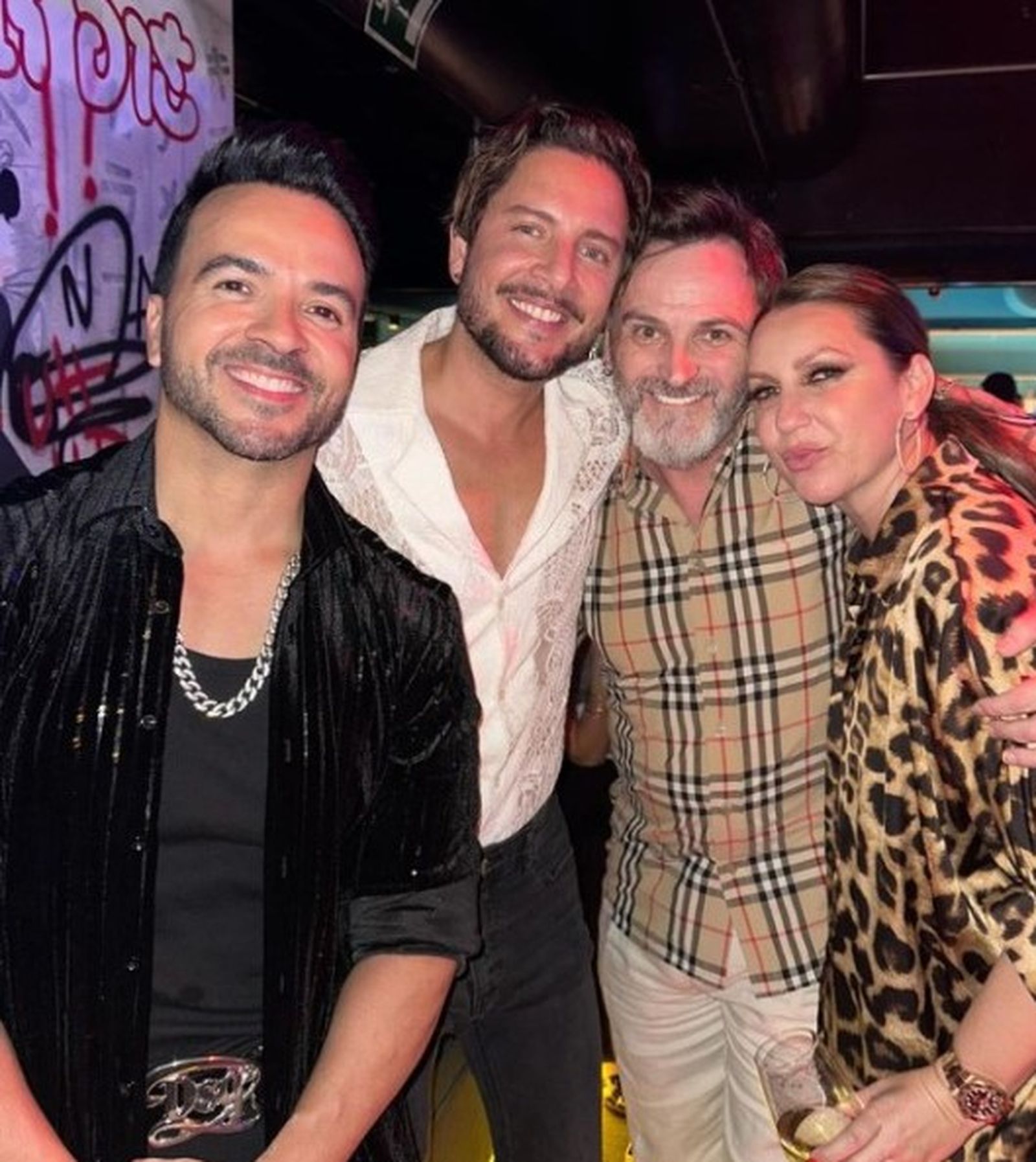 Luis Fonsi, Manuel Carrasco, Fernando Tejero y Niña Pastori