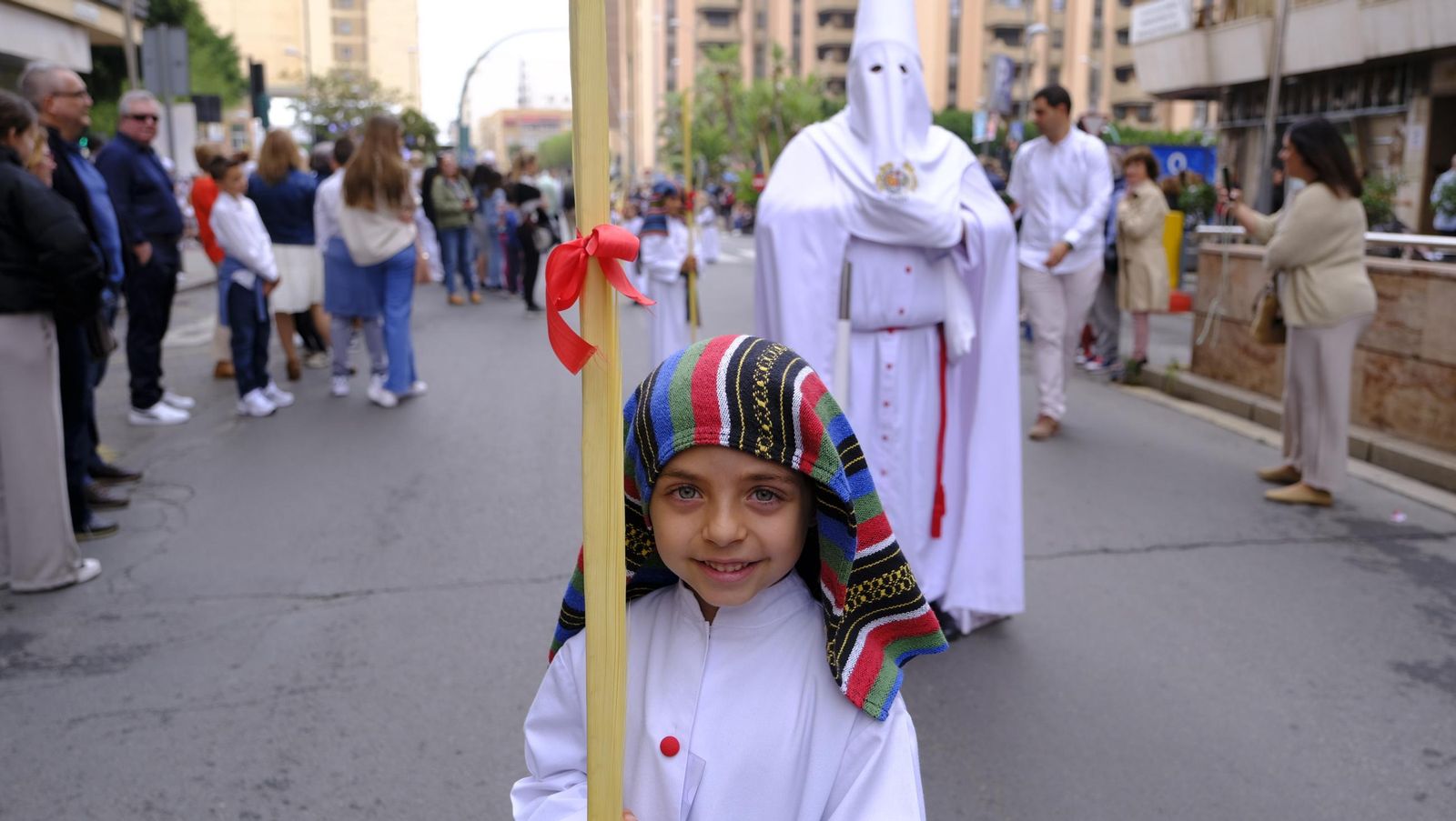 La Borriquita en la Semana Santa de Almería 2025, en imágenes