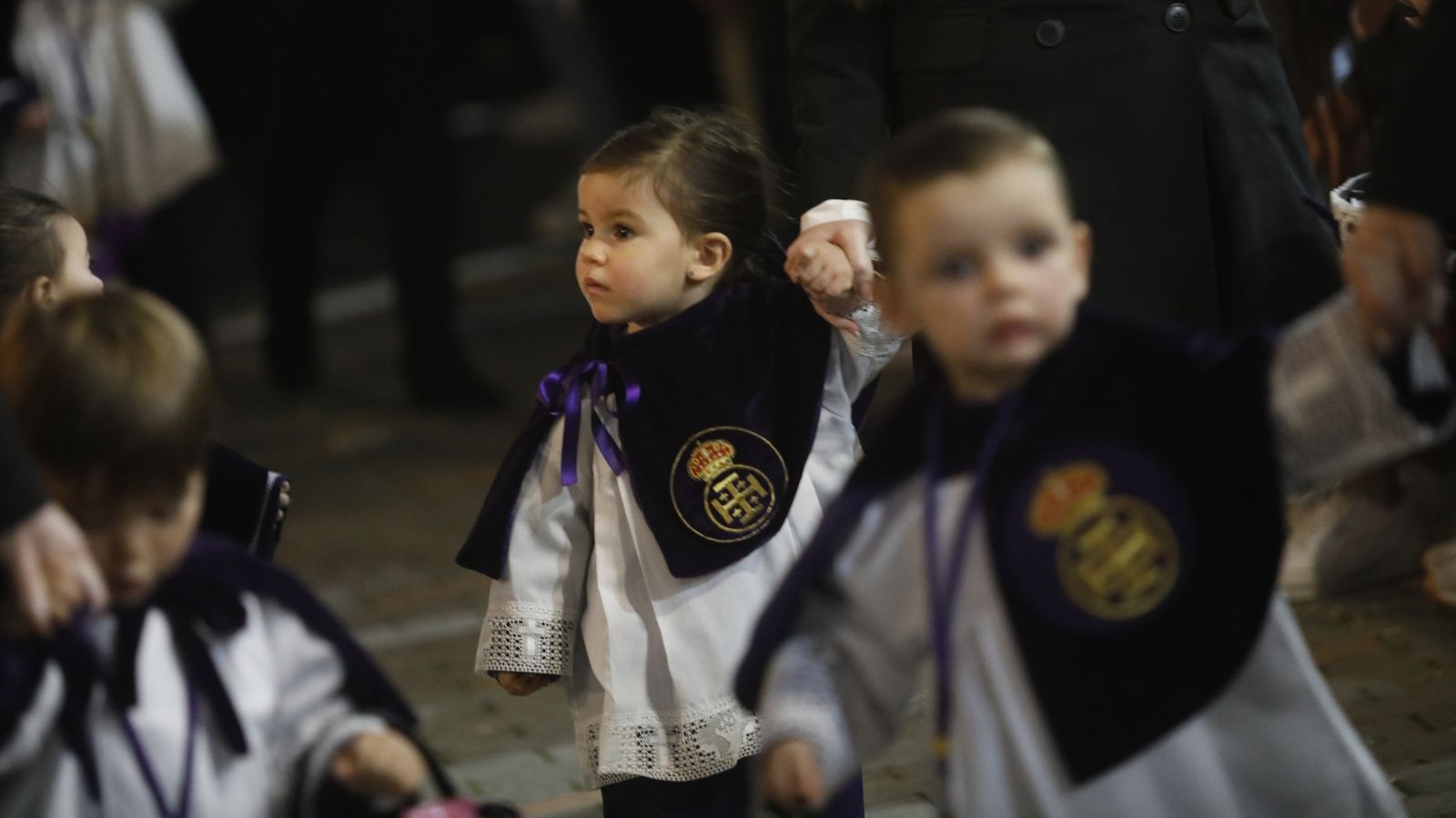 Fotos del Jueves Santo en La Línea: Perdón y la Salud, Gran Poder y Angustias