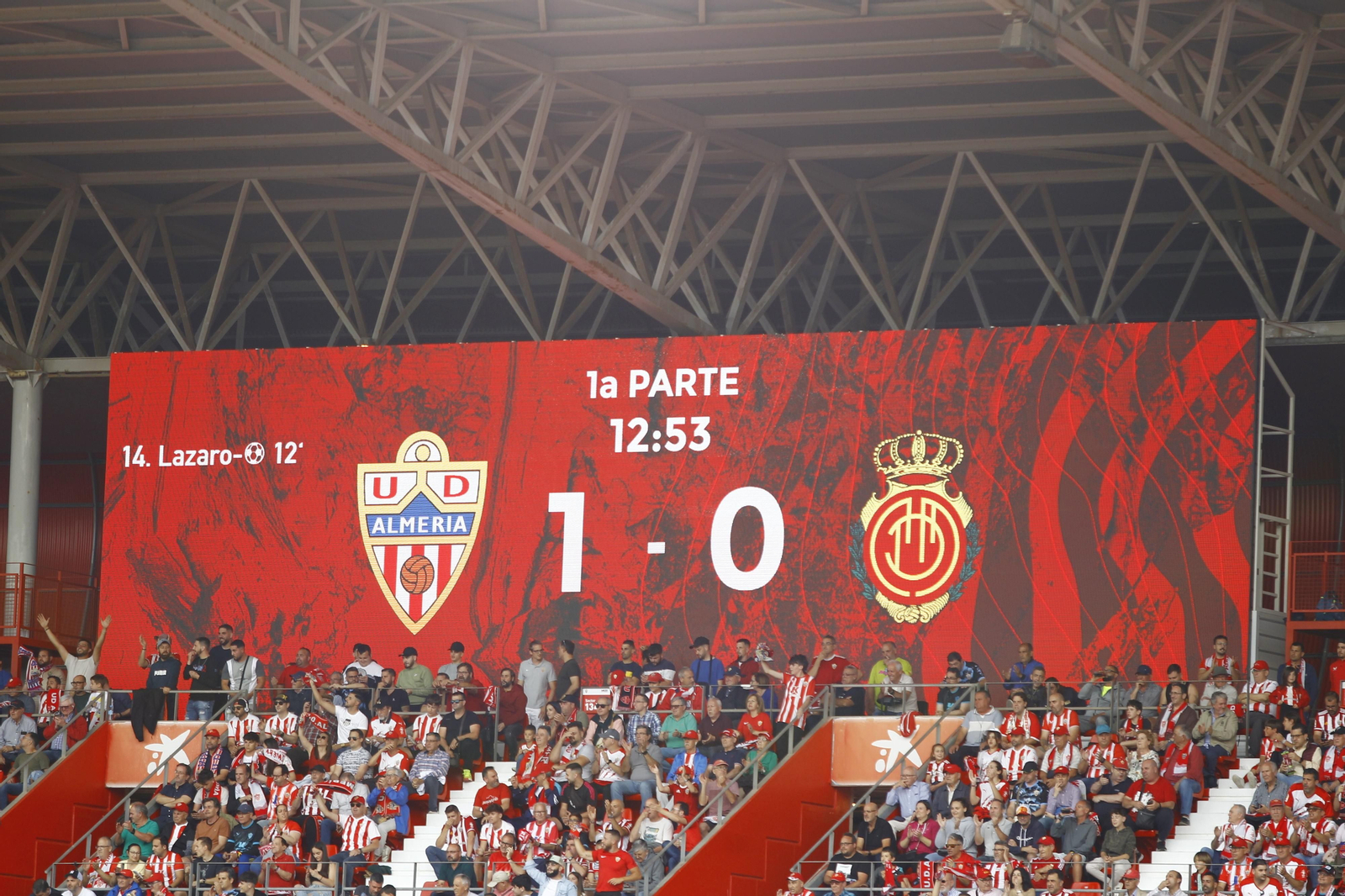 Imágenes del partido U.D. Almería-R.C.D. Mallorca