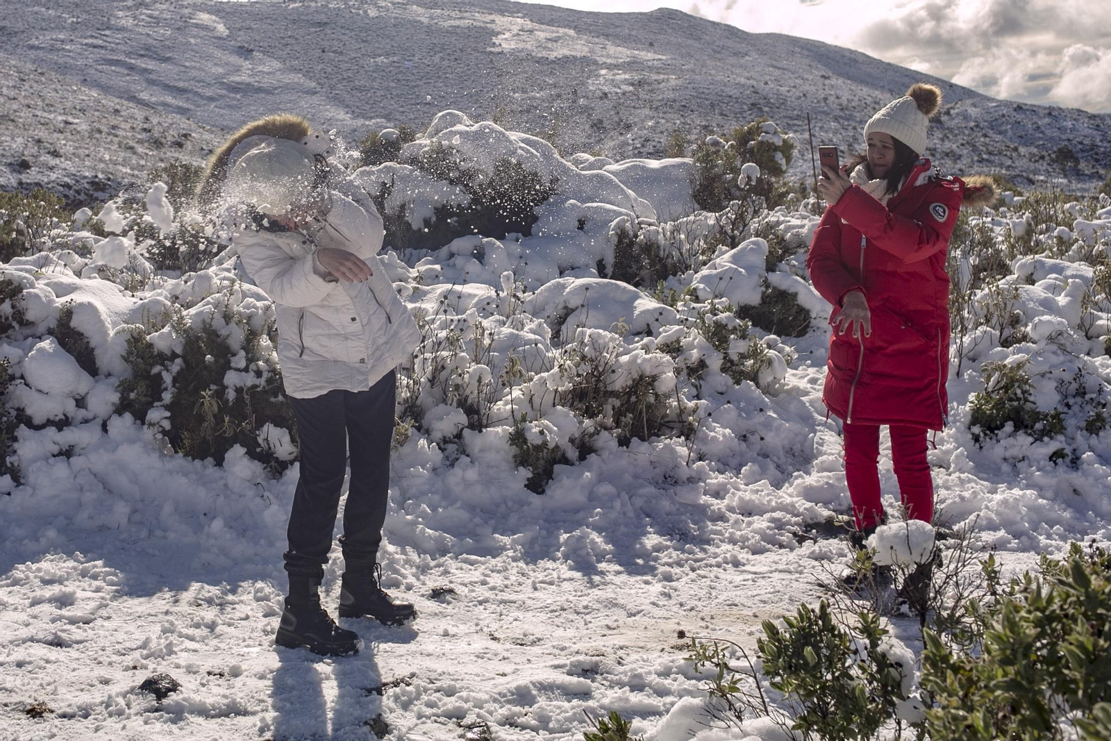 Fotos: Ronda se convierte en una postal nevada