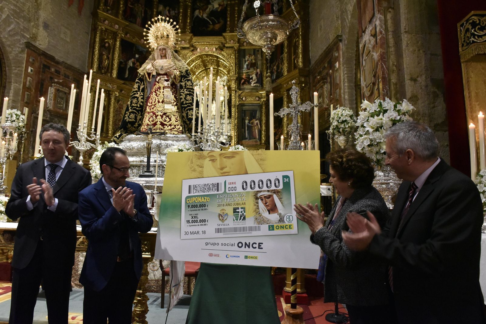 El cupón de  la Esperanza de Triana