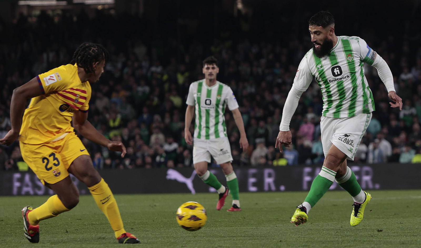 Las imágenes del Betis - Barcelona