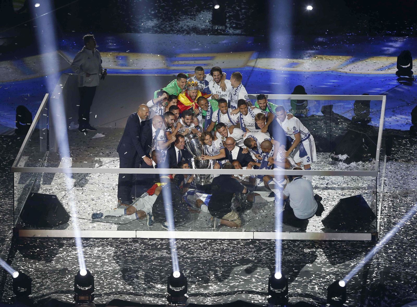 Las imágenes de la celebración del Real Madrid