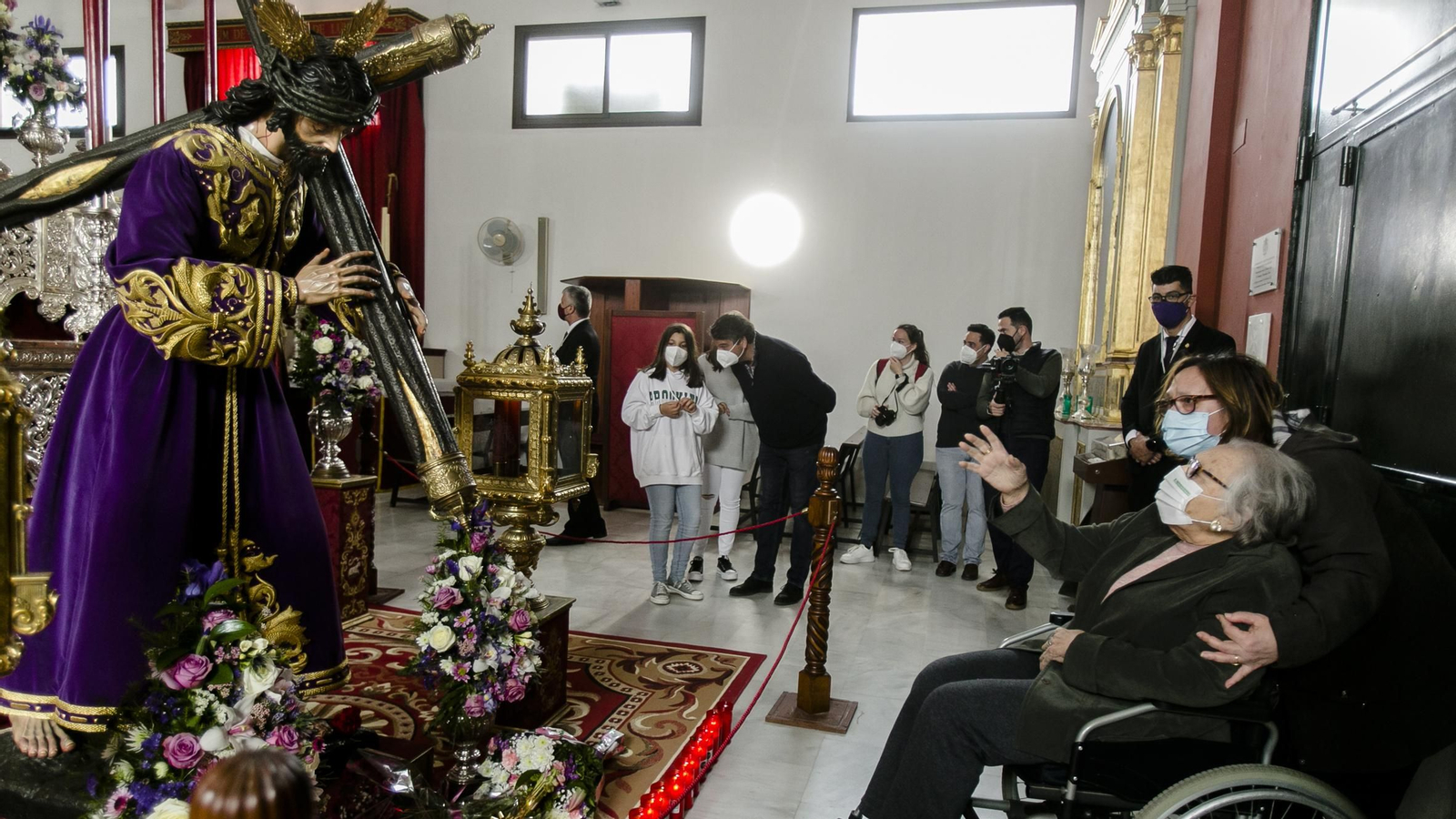 Las imágenes del miércoles santo en San Fernando