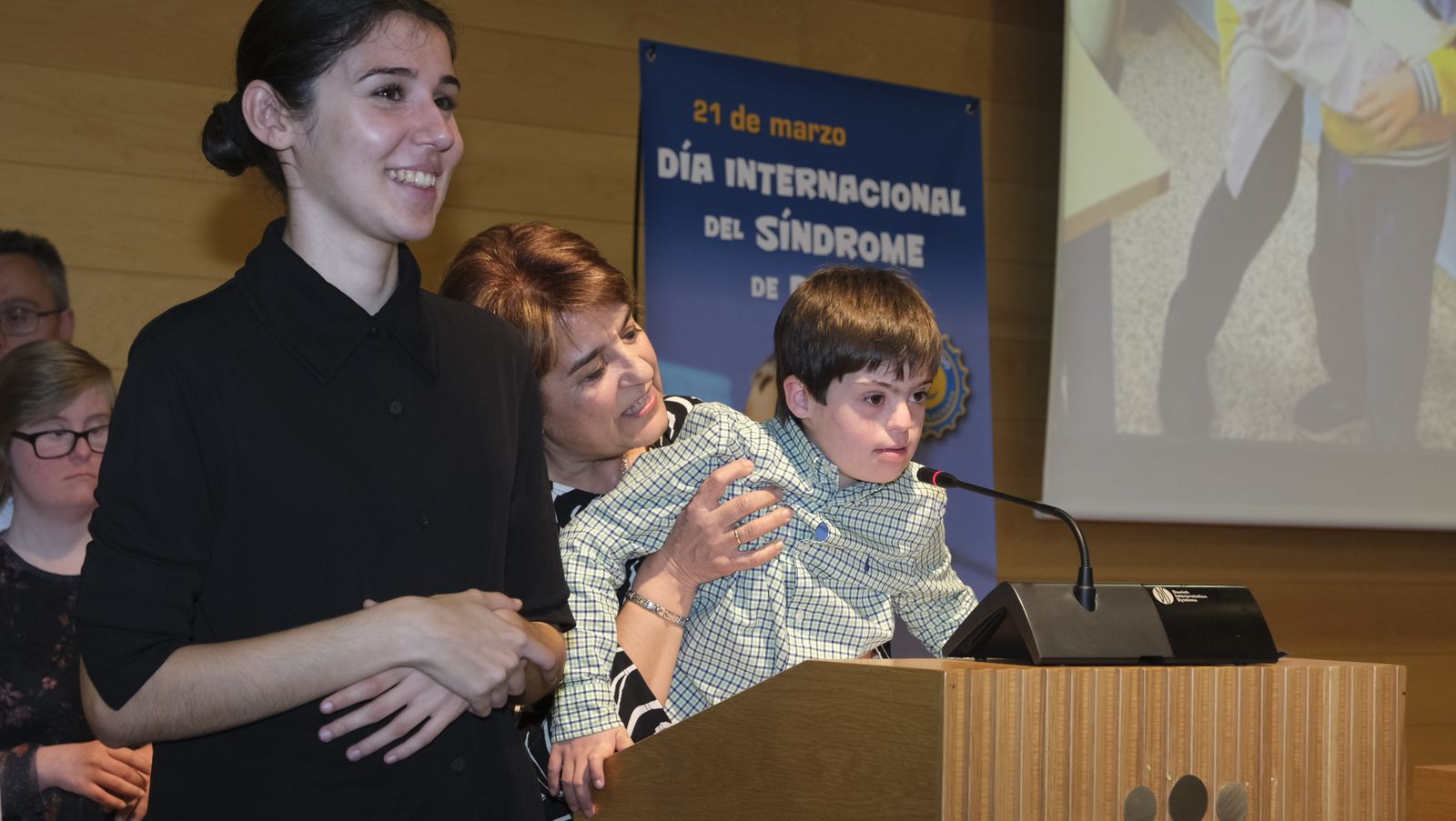 Imágenes de la entrega de los Down de Oro de Almería