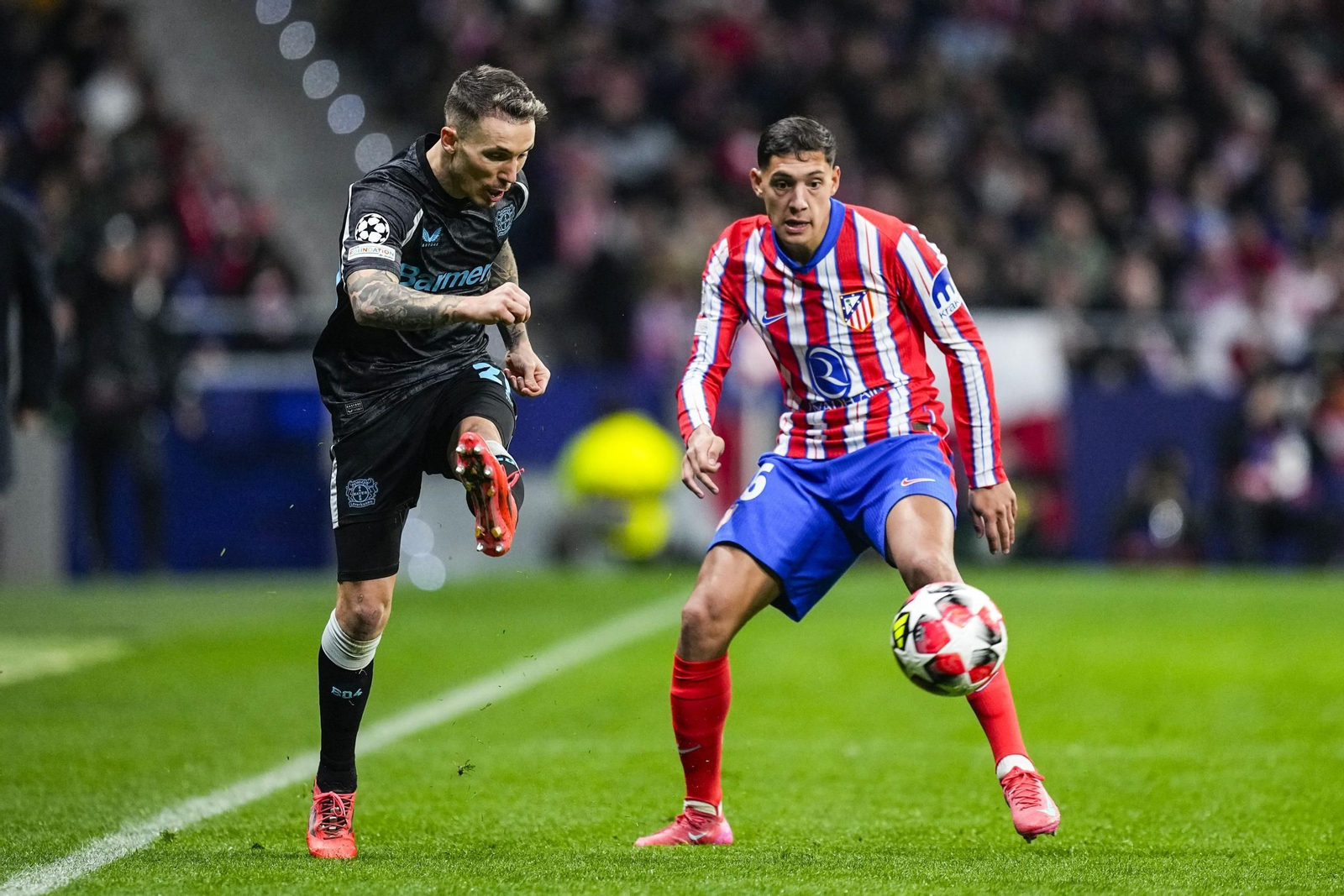 Las fotos del Atlético de Madrid - Bayer Leverkusen