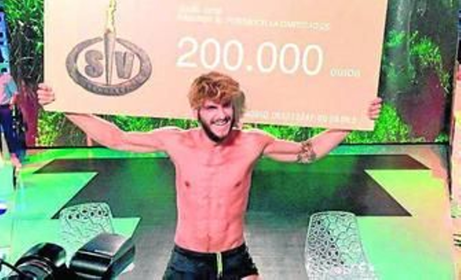 El modelo Jorge Díaz da la sorpresa y se alza con la victoria en 'Supervivientes'