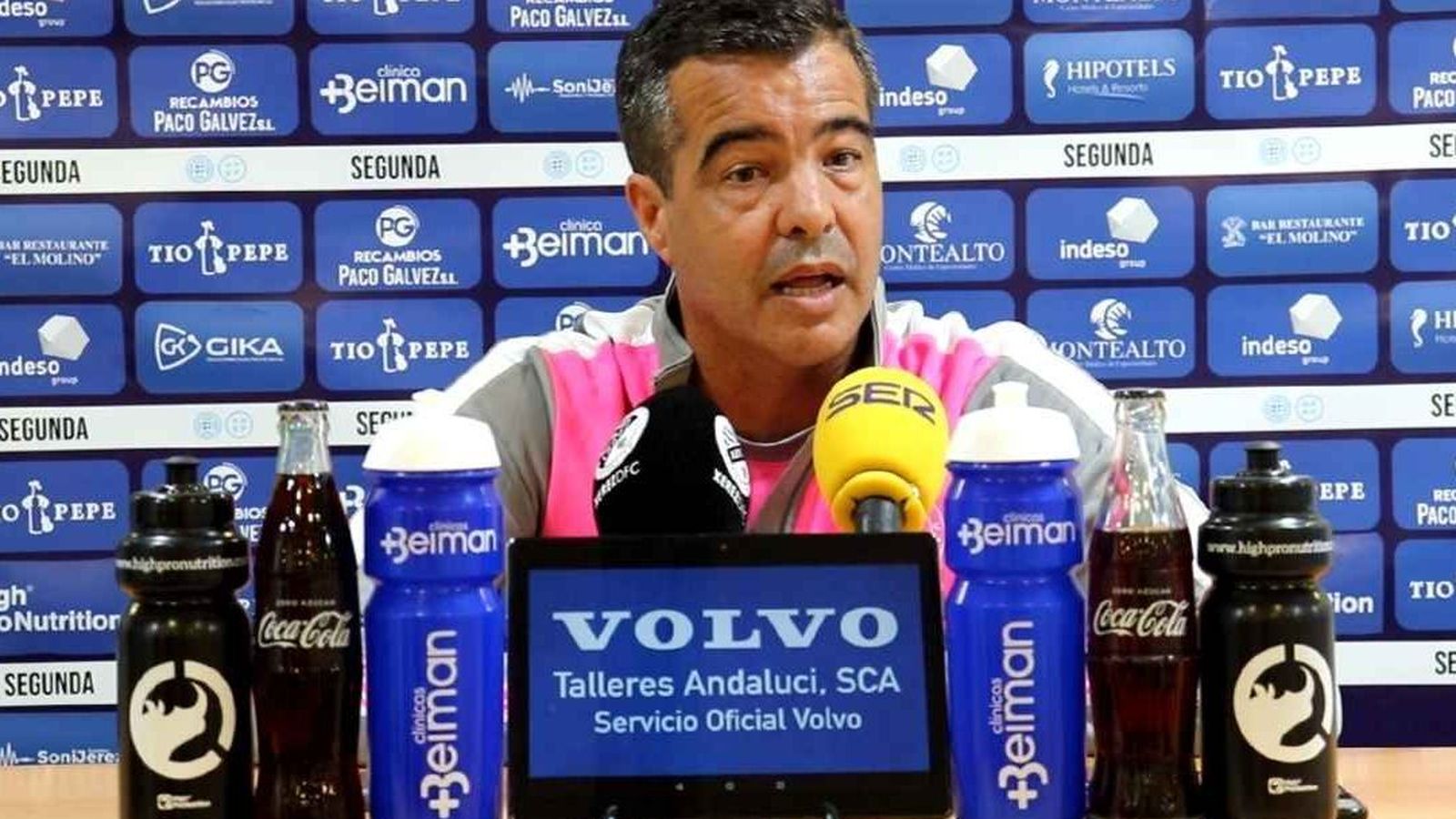 Pérez Herrera confía en lograr un resultado positivo ante el Betis Deportivo.