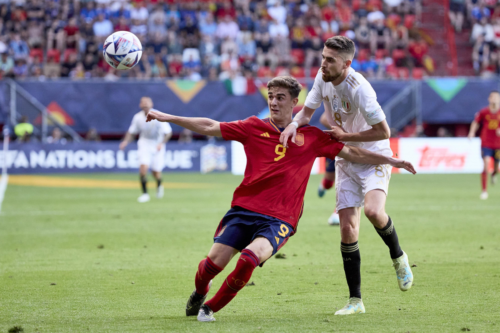 Las fotos del España - Italia