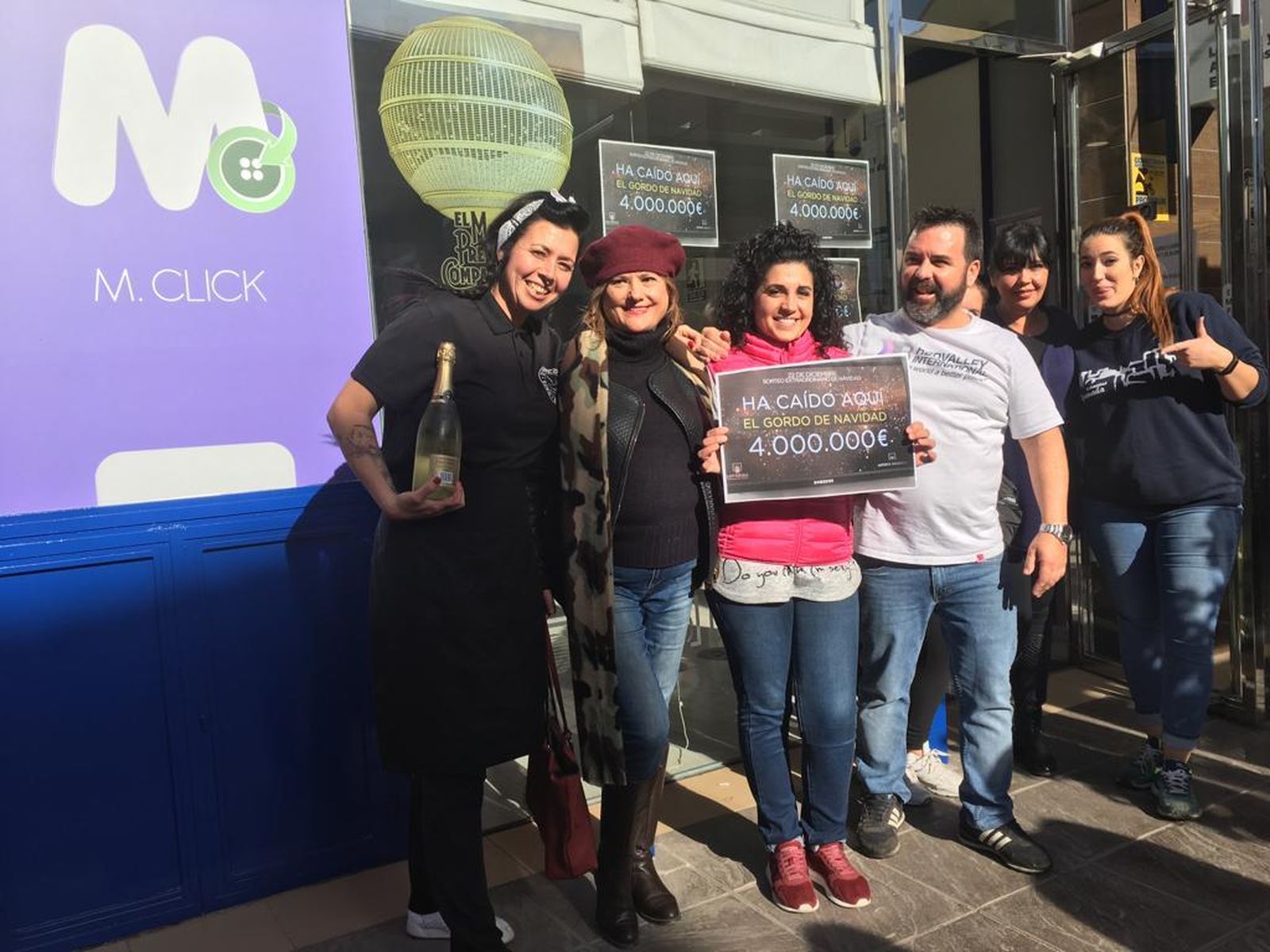 Celebración en Modas Click