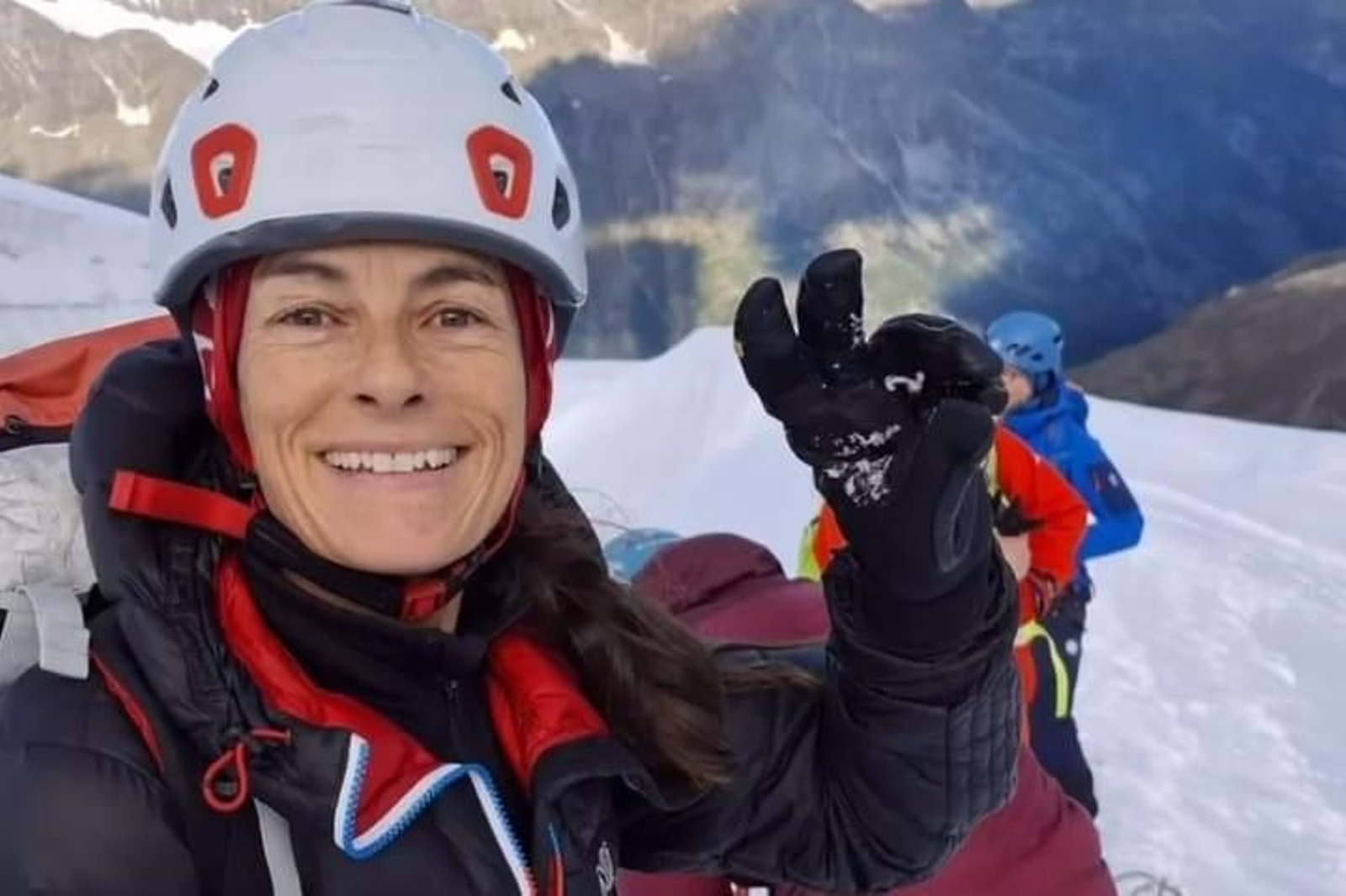 María José ‘Pipi’ Cardell en la cima del Nanga Parbat.