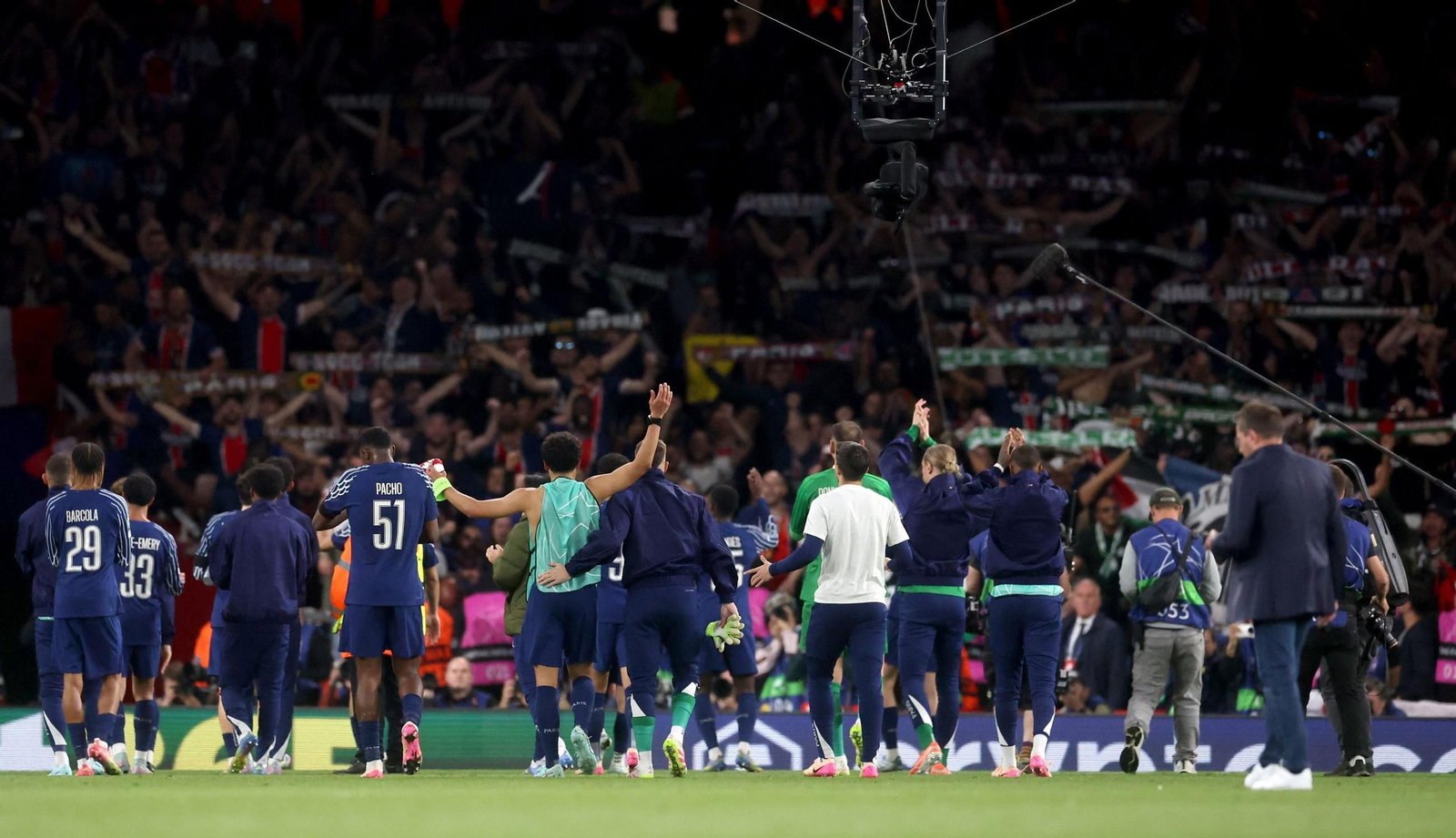 Las mejores fotos del Arsenal - PSG