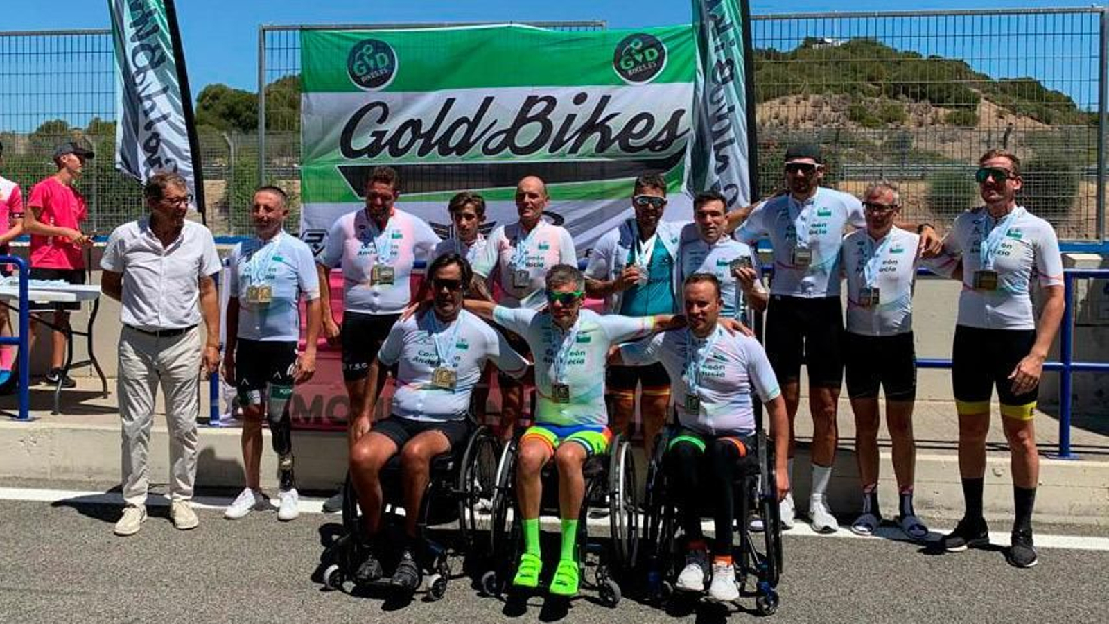 El trazado jerezano ha acogido el Andaluz de ciclismo adaptado.