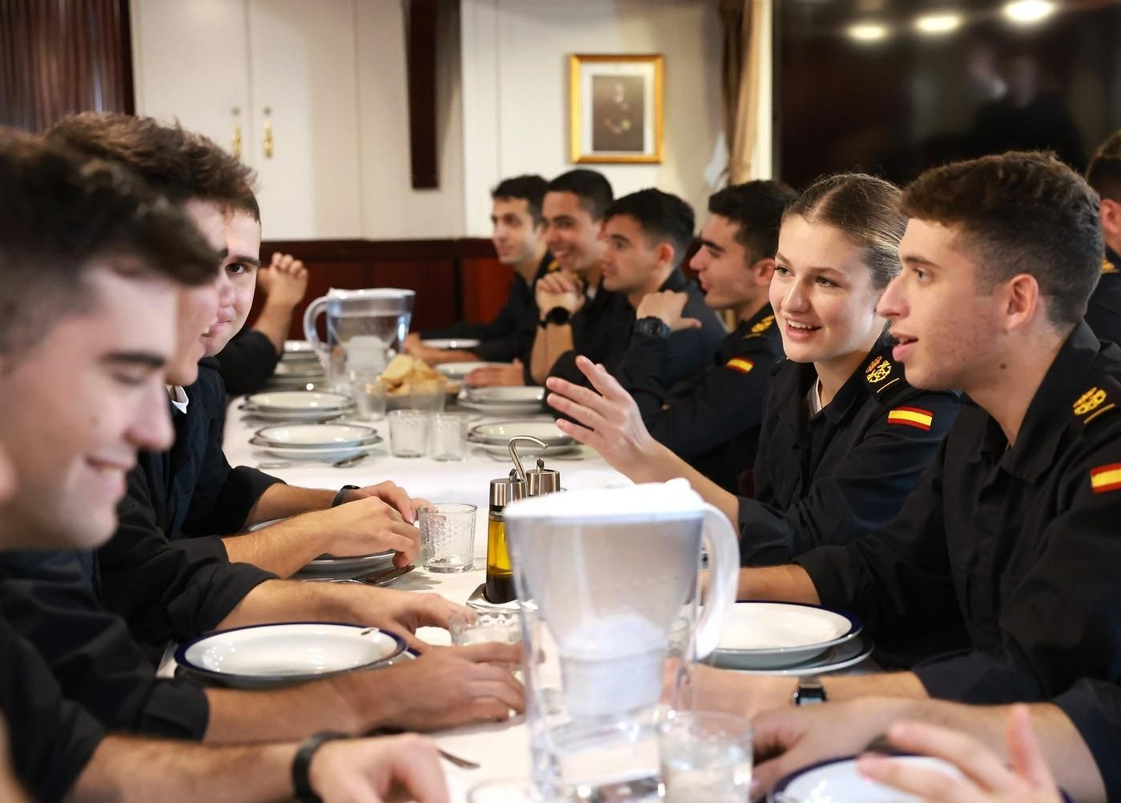Las imágenes del viaje de la Princesa Leonor en el 'Juan Sebastián de Elcano'
