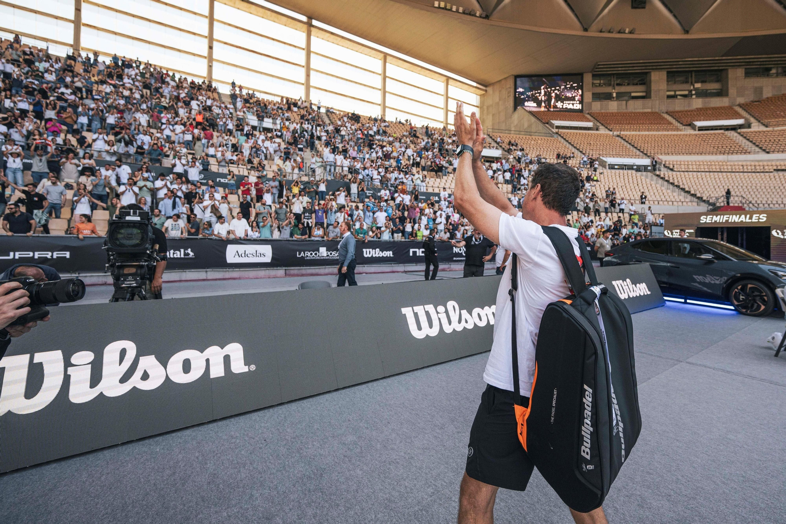 Las mejores imágenes de las semifinales de pádel en el Estadio de la Cartuja