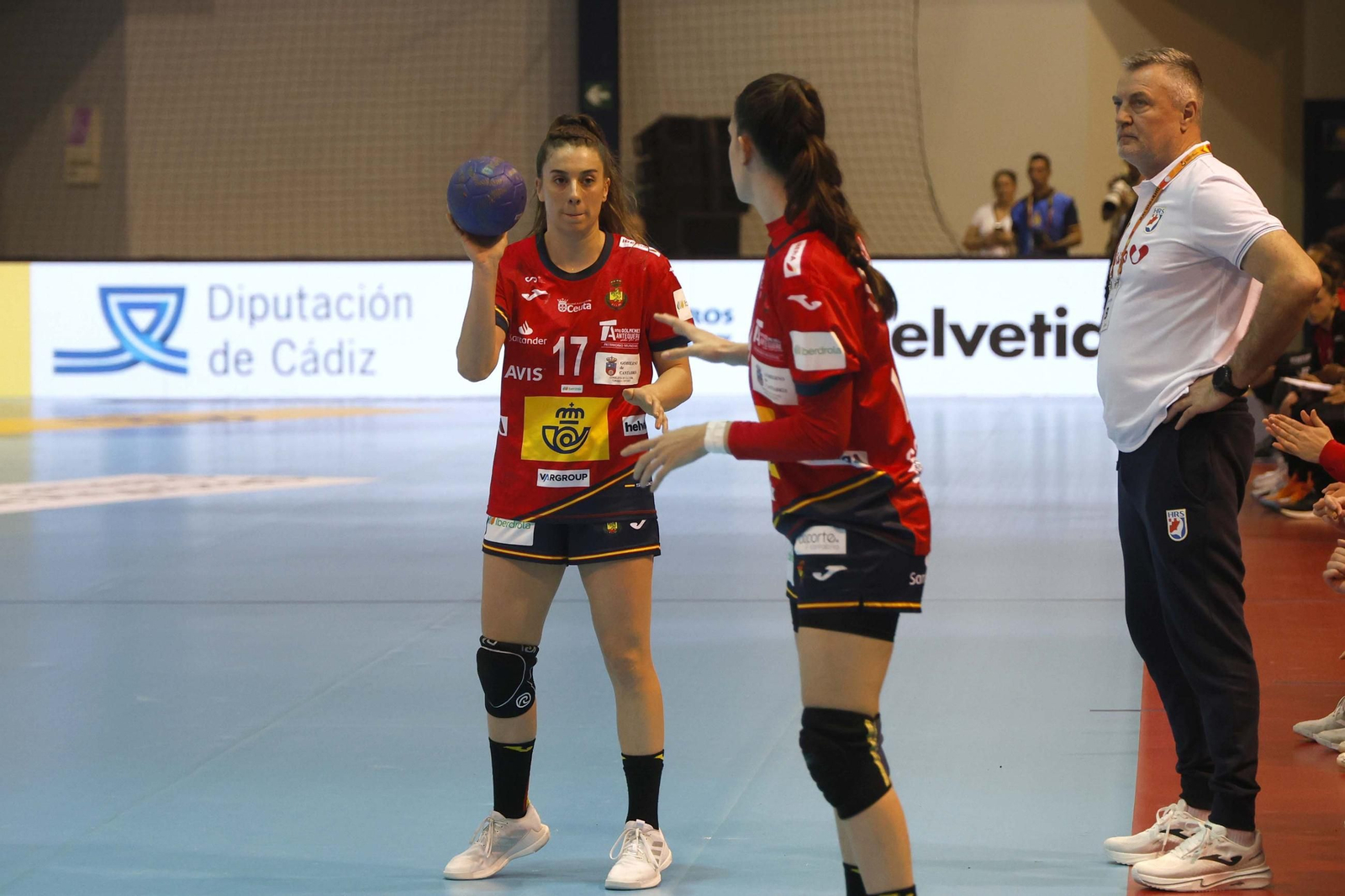 Las fotos del España Croacia de clasificación para el Mundial femenino de balonmano, en Algeciras