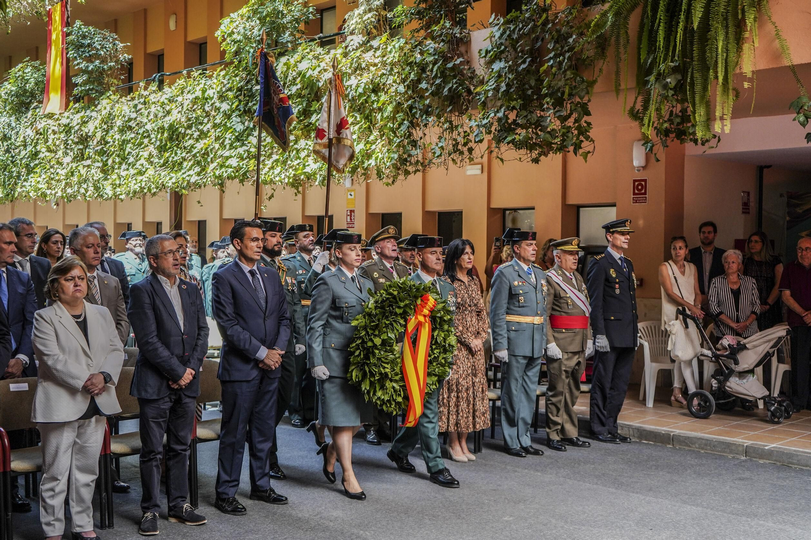 Conmemoración del 179 aniversario de la  fundación de la Guardia Civil, en imágenes