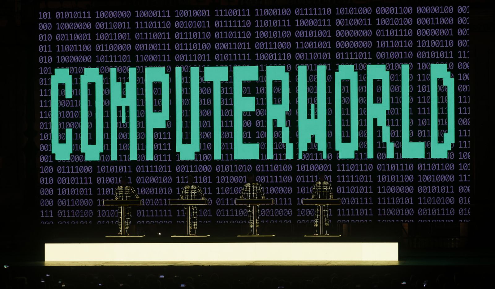 Las imágenes del concierto de Kraftwerk en el Icónica Fest