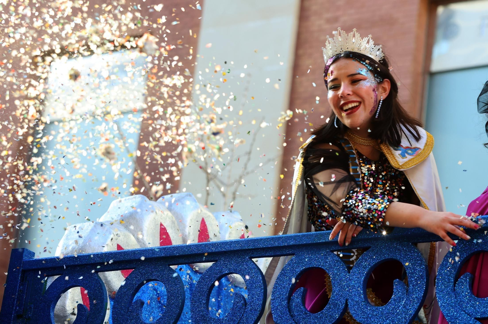 Imágenes de la cabalgata del Carnaval Colombino 2024