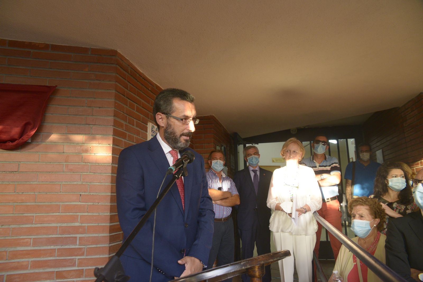 Fotos de la visita del Ministro del Interior a La Linea