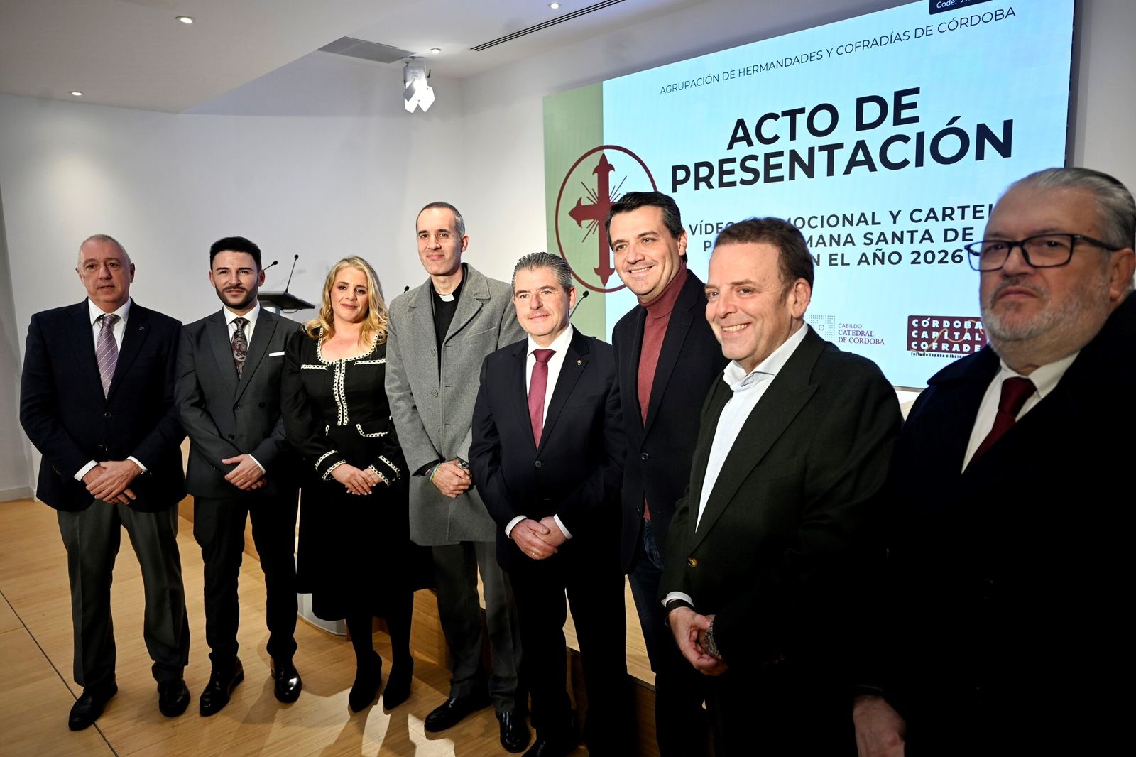 La presentación del cartel de la Semana Santa de Córdoba 2026.