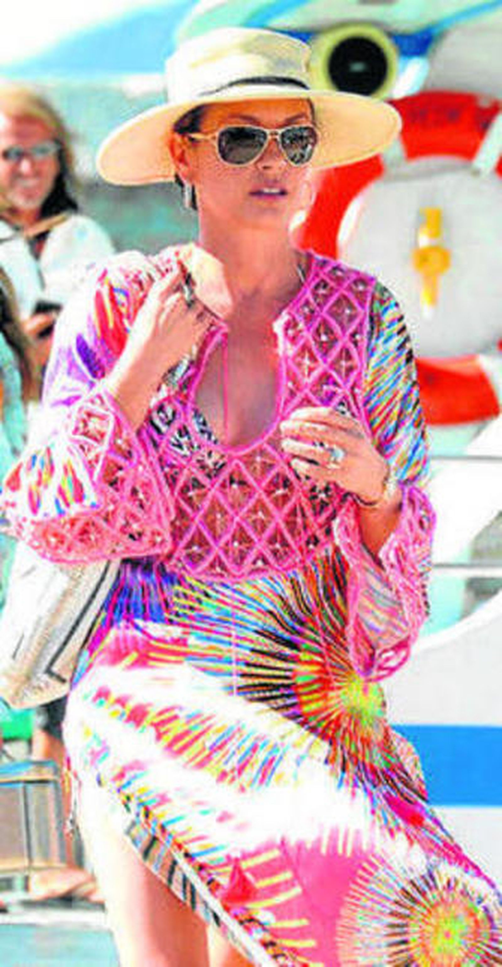 Días de relax para Michael Douglas y Zeta-Jones