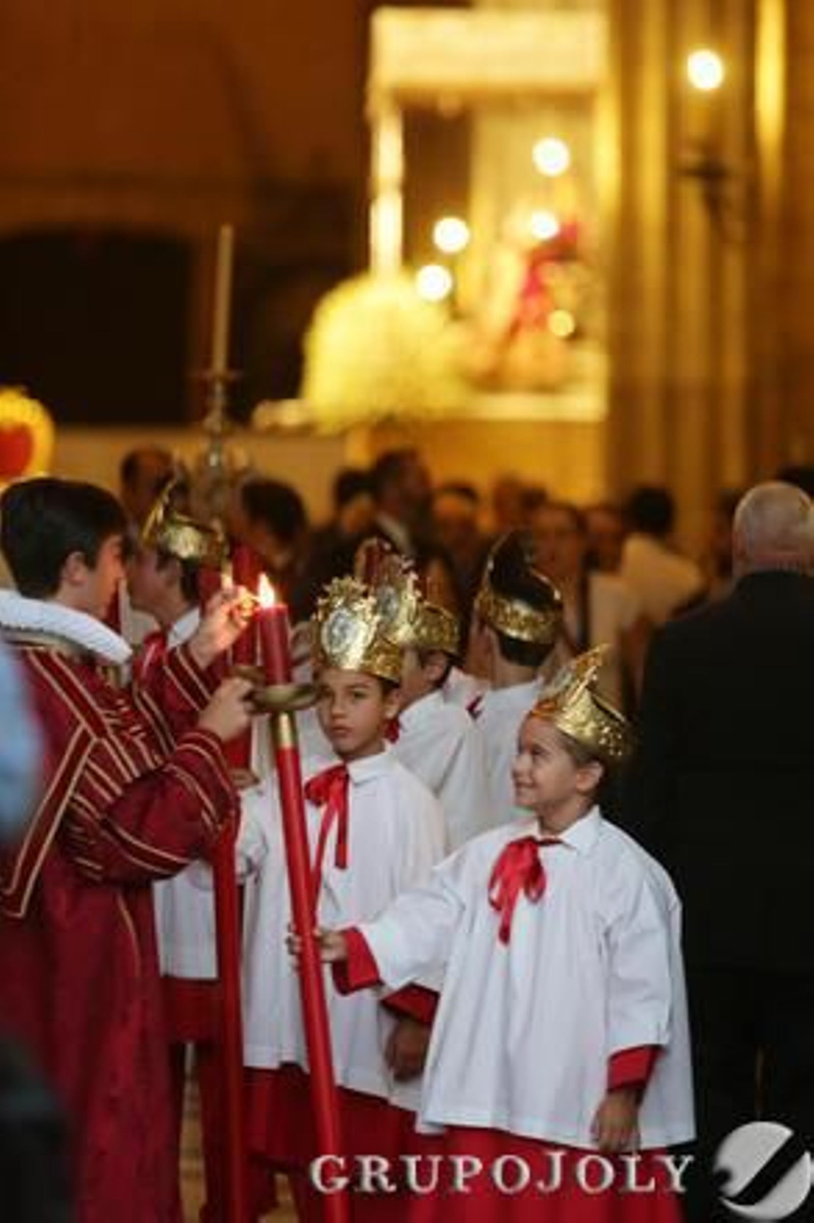 Las imágenes de la procesión de la Virgen de los Reyes