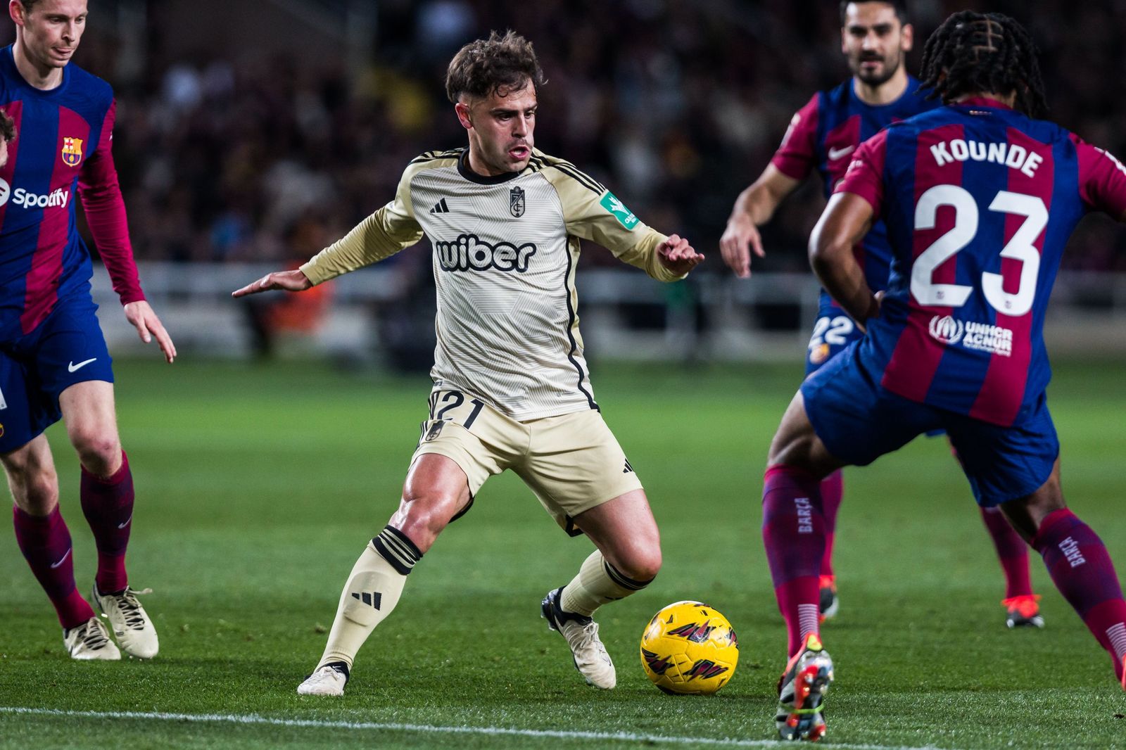 Las imágenes del Barcelona-Granada CF