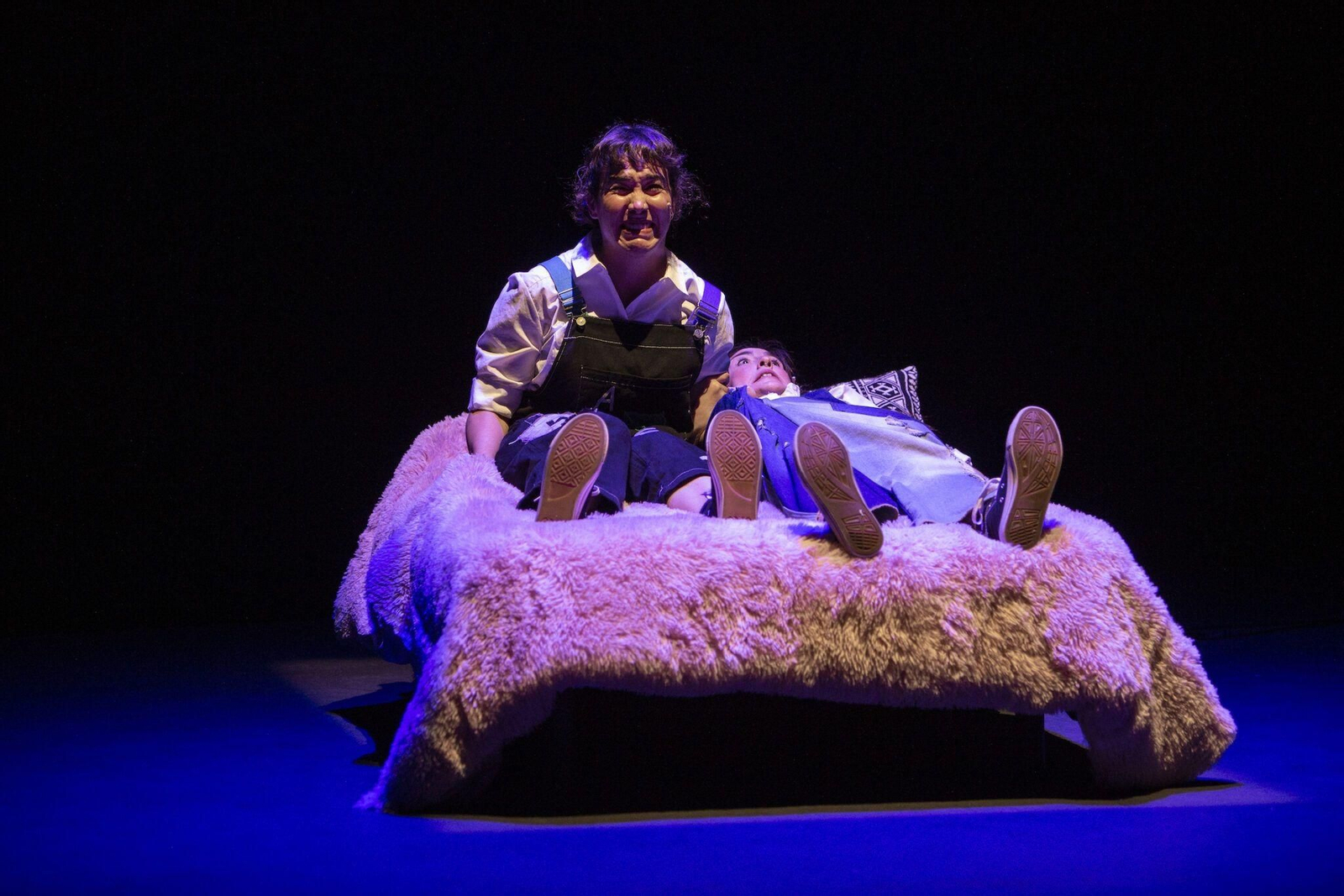 Puesta en escena de ‘Quién dijo miedo’, de Laviebel Teatro.