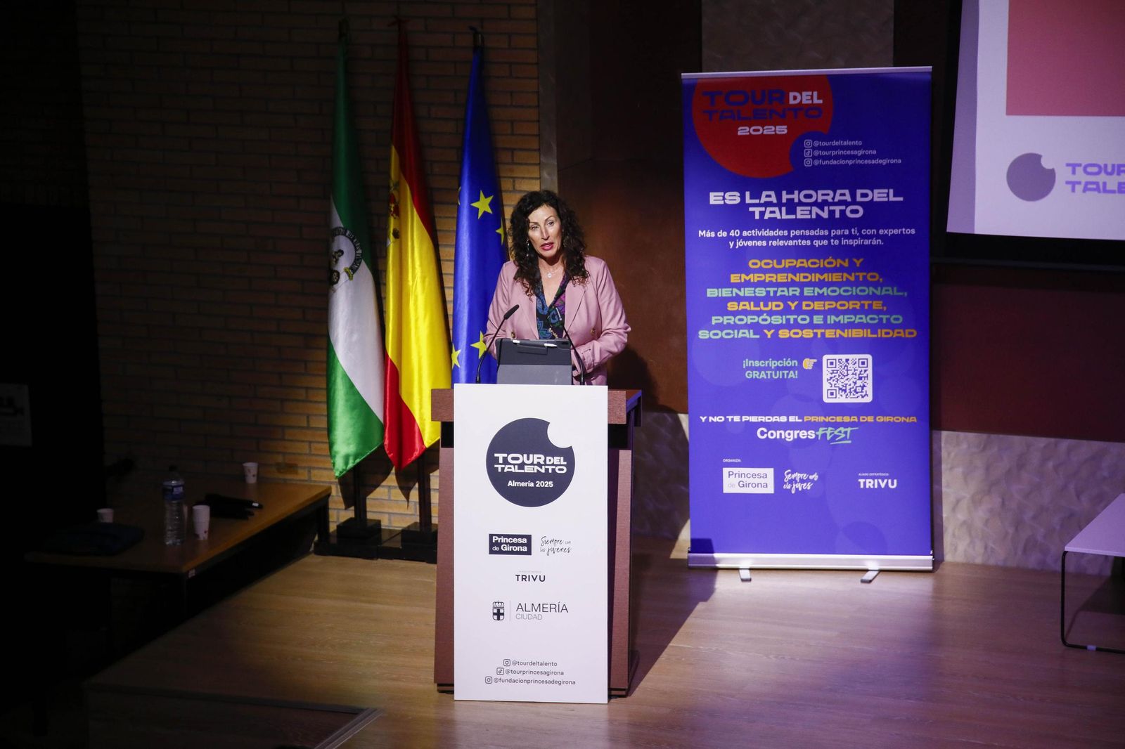 Las imágenes de la inauguración "El Tour del Talento 2025" en la Universidad de Almería