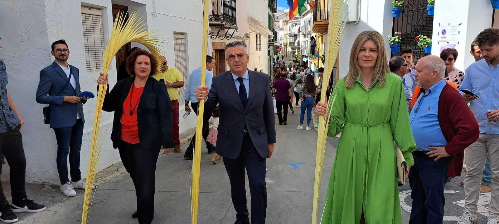 La procesión de la Borriquita de Iznájar, en imágenes