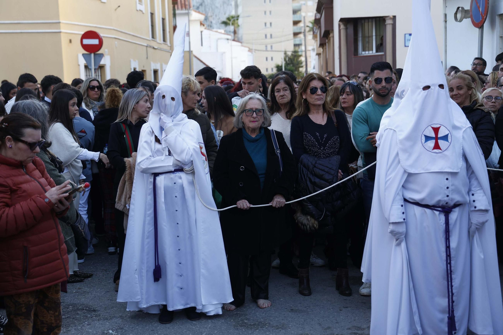 Fotos del Miércoles Santo en La Línea Oración en el Huerto, Abandono y Medinaceli