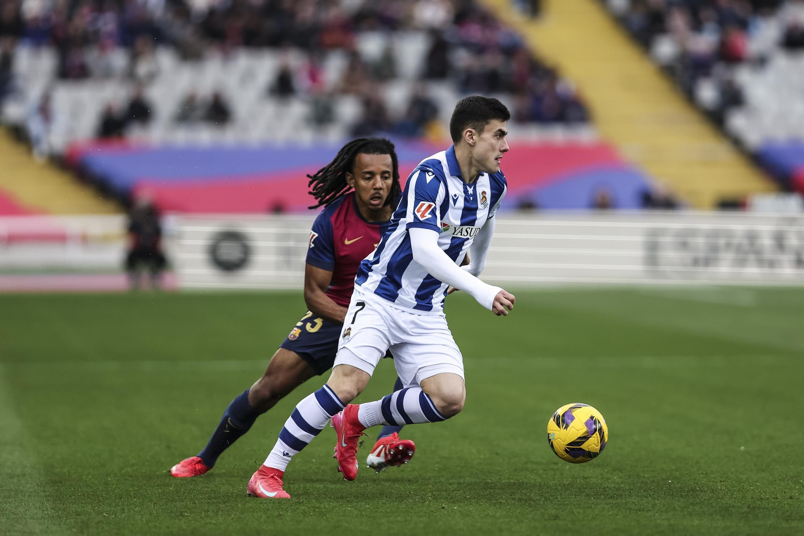 Las imágenes del Barcelona - Real Sociedad