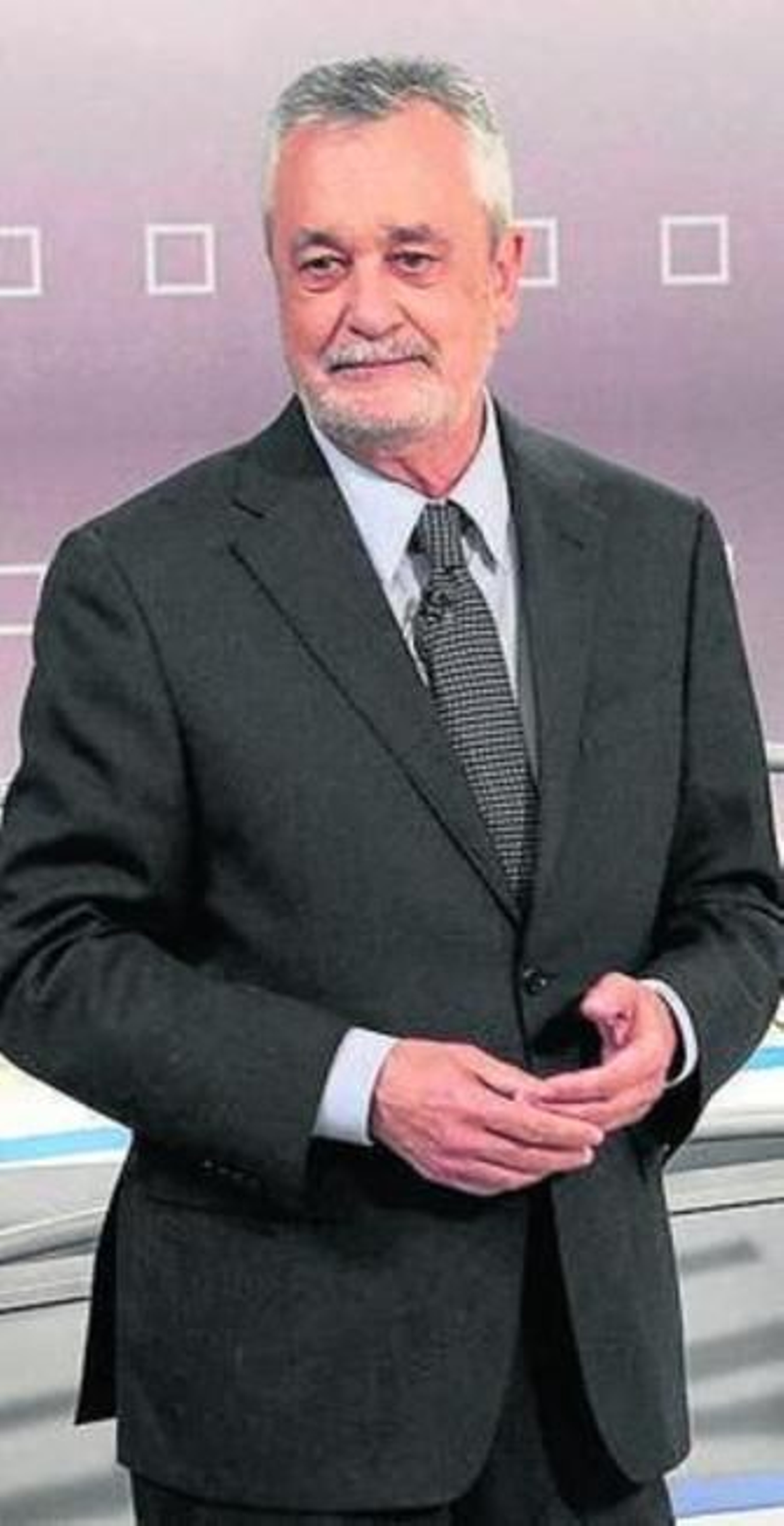 Griñán, ayer en Canal Sur.