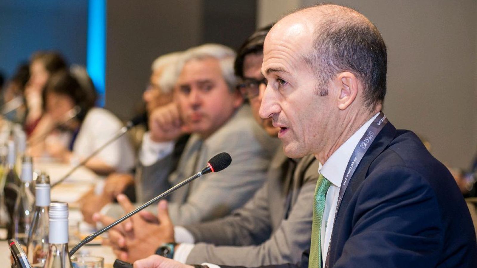 José Luis Molina, durante su intervención.