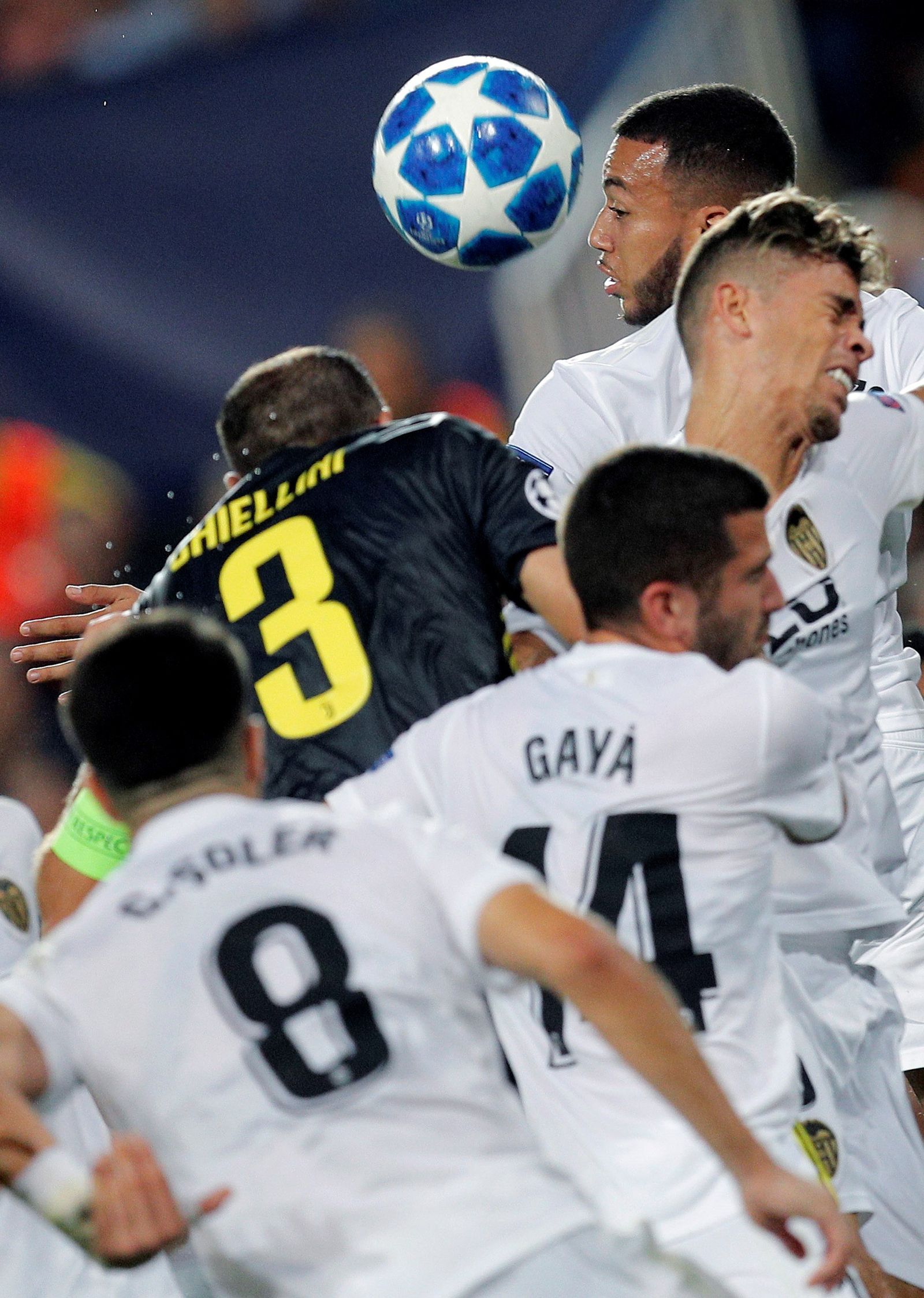 El Valencia-Juventus, en imágenes