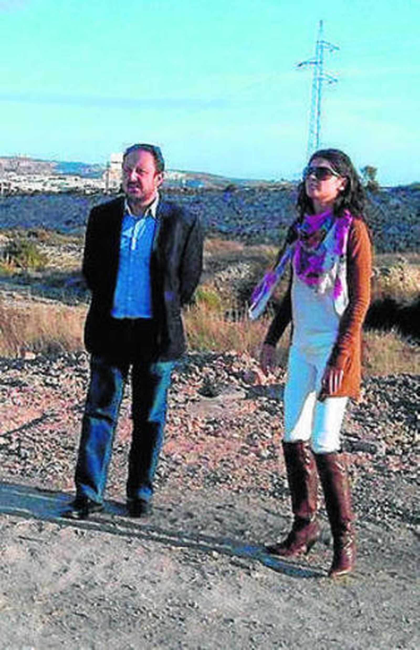 Rodrigo González en Huércal.