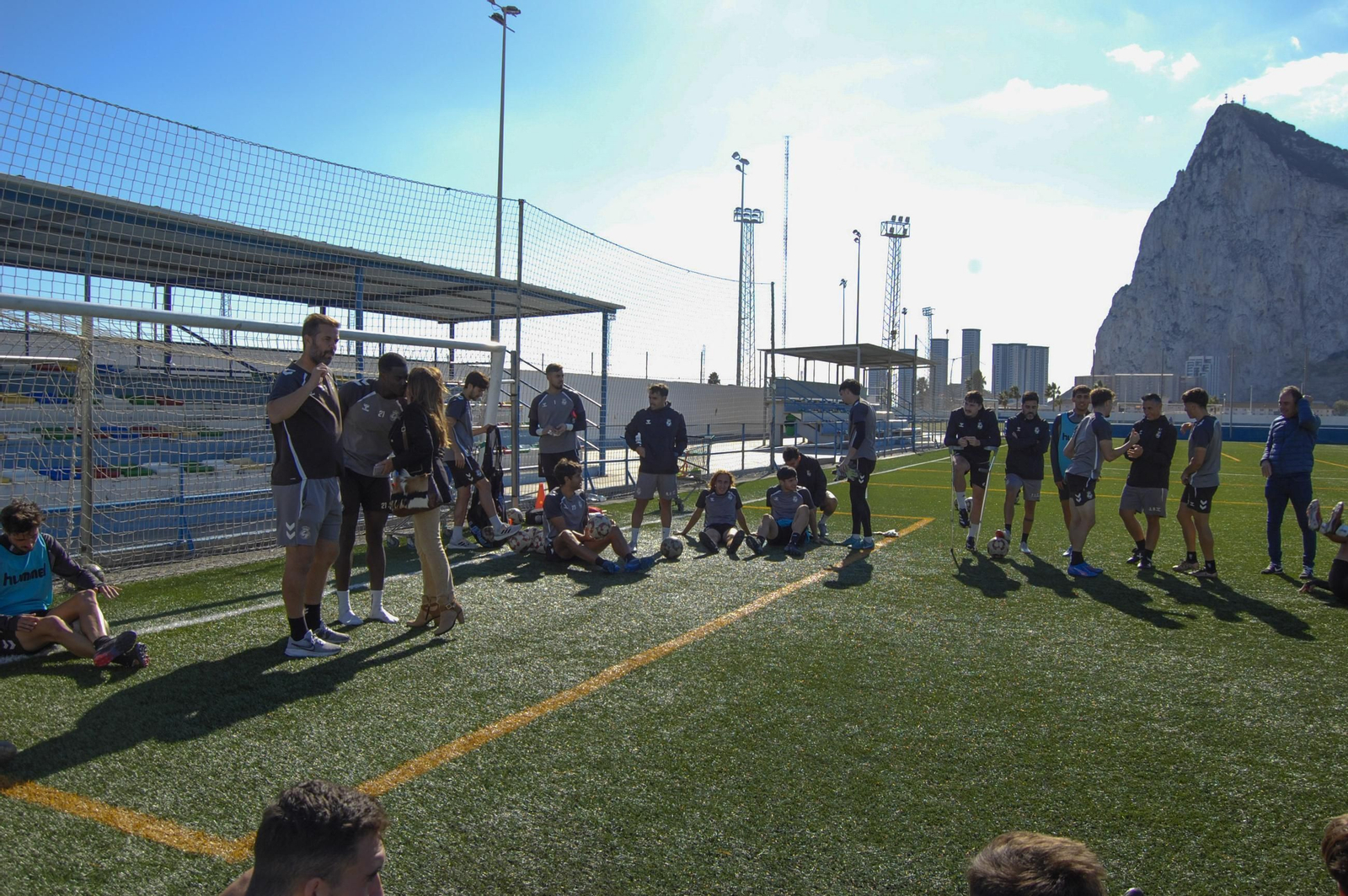 Las fotos del entrenamiento de la Balona previo a su partido con el Ciudad de Lucena