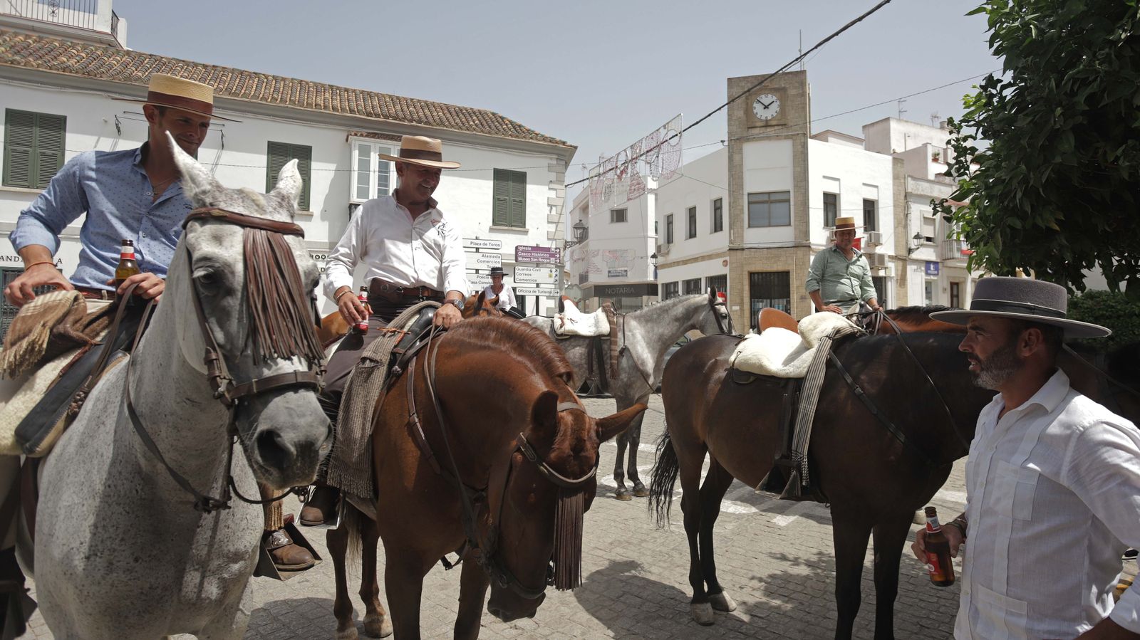 Fotos del sábado de Feria en San Roque