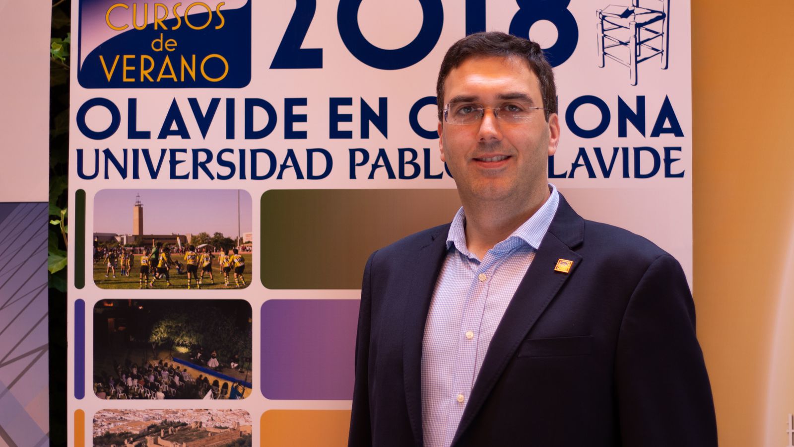 El vicerrector de Planificación Docente de la UPO, Eugenio M. Fedriani.