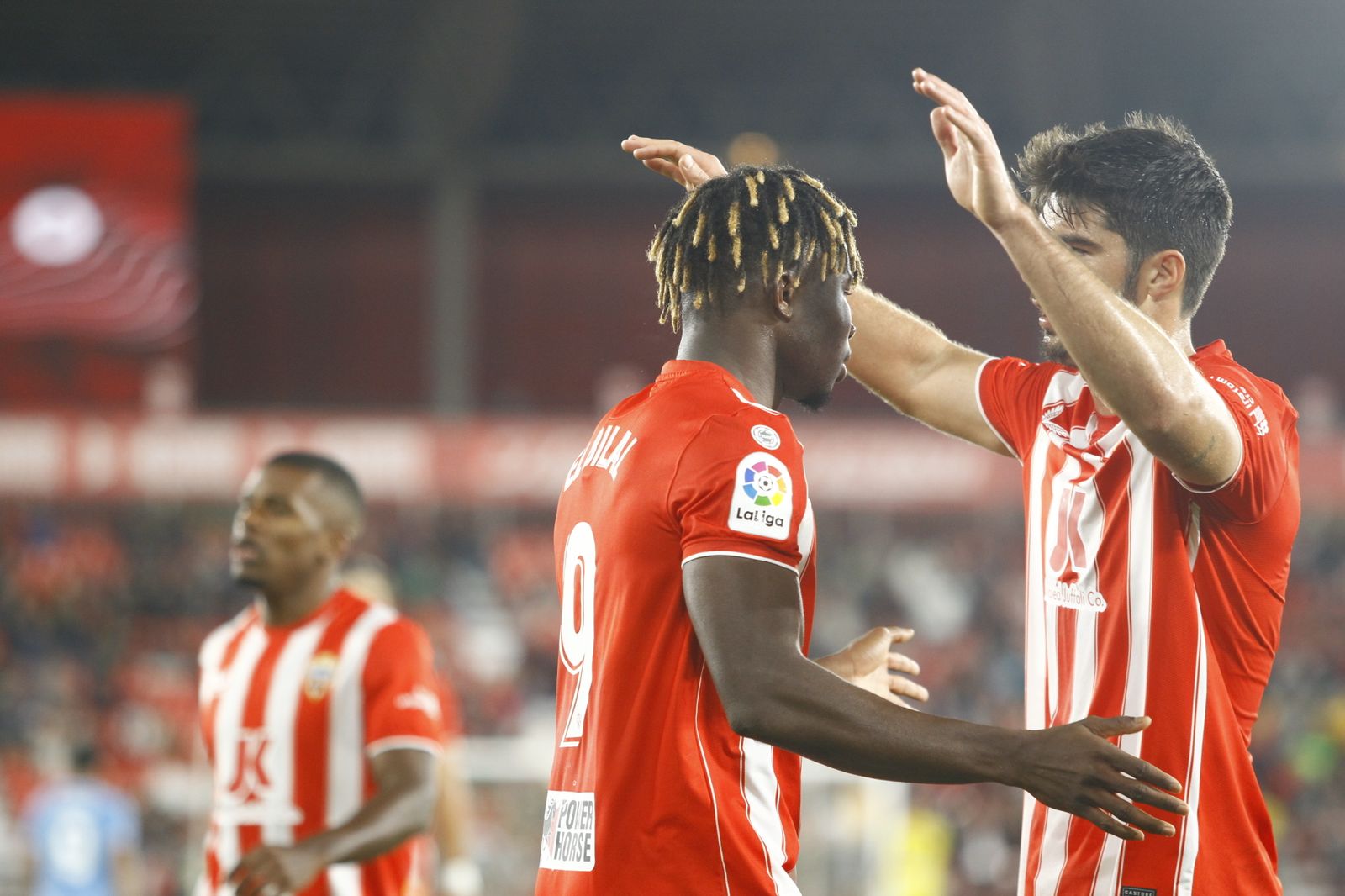 Imágenes del partido de fútbol amistoso U.D. Almería-Lazio