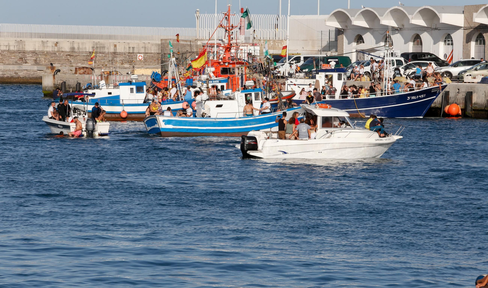 Fervor en Tarifa por la Virgen del Carmen