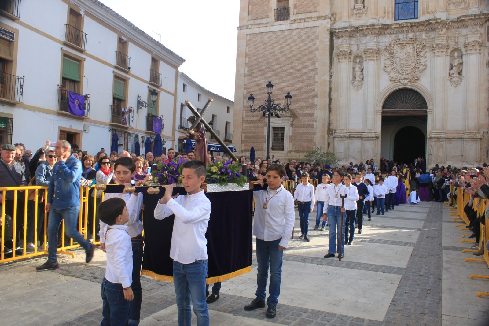 La primera procesión infantil de Vélez-Rubio, en imágenes