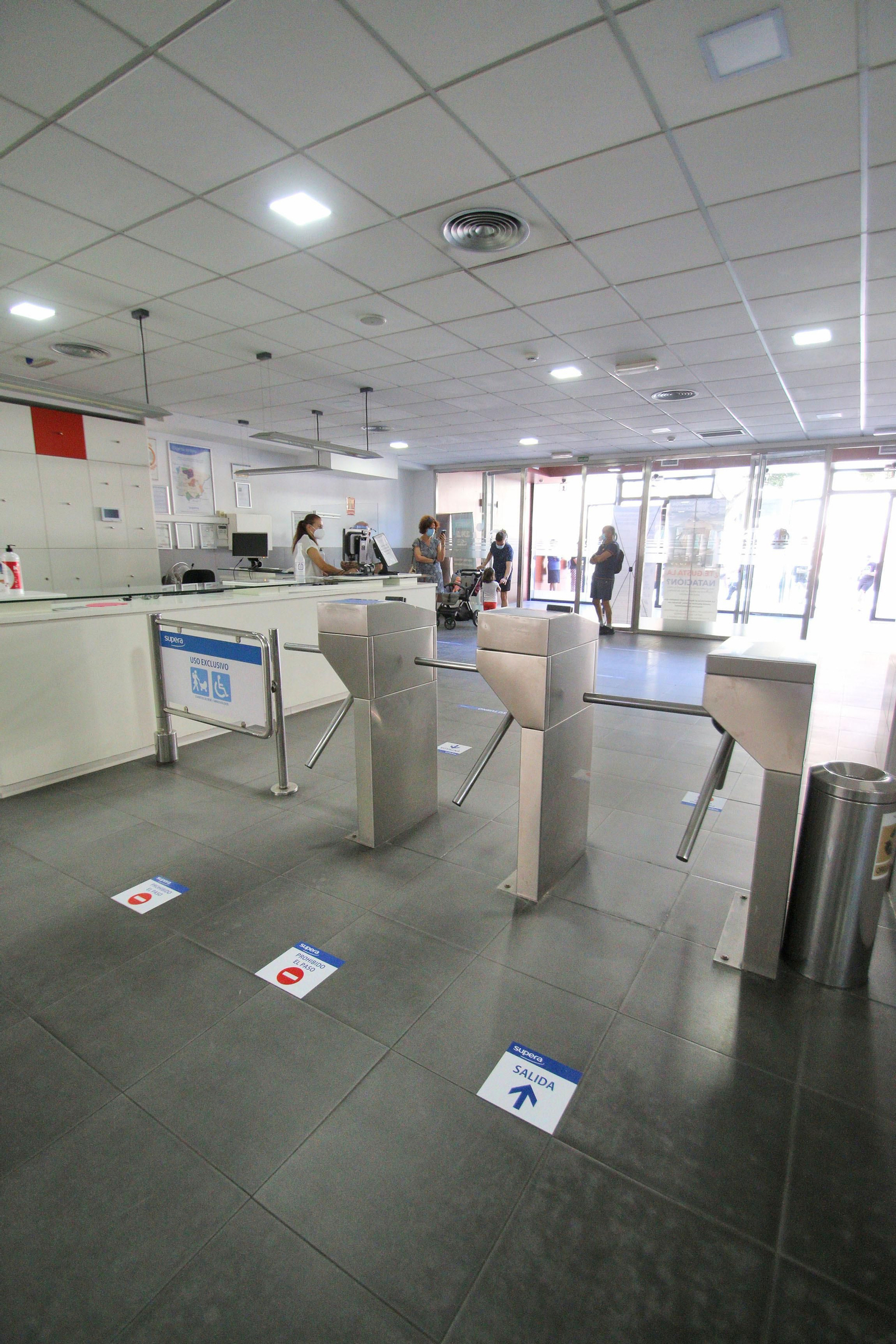 Apertura de los gimnasios en Almería